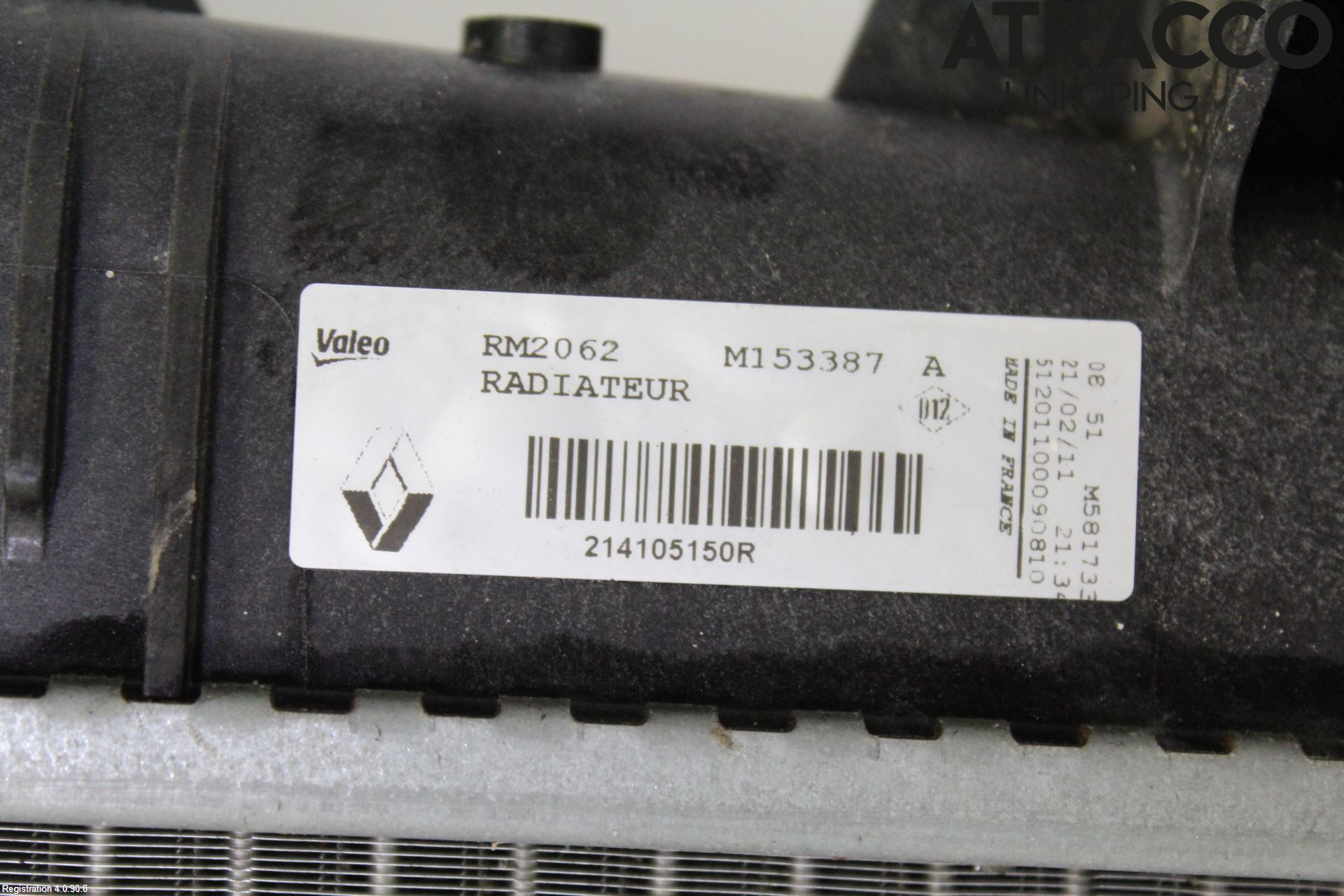 Renault MEGANE III 09-15 Radiator Manuell