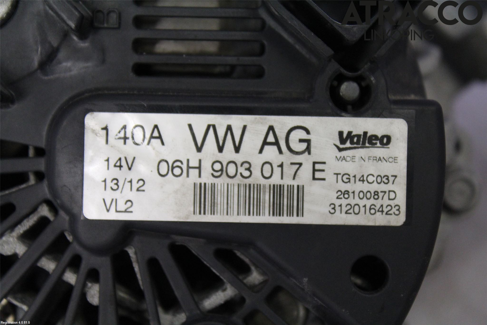 Volkswagen VW PASSAT 11-14 Dynamo