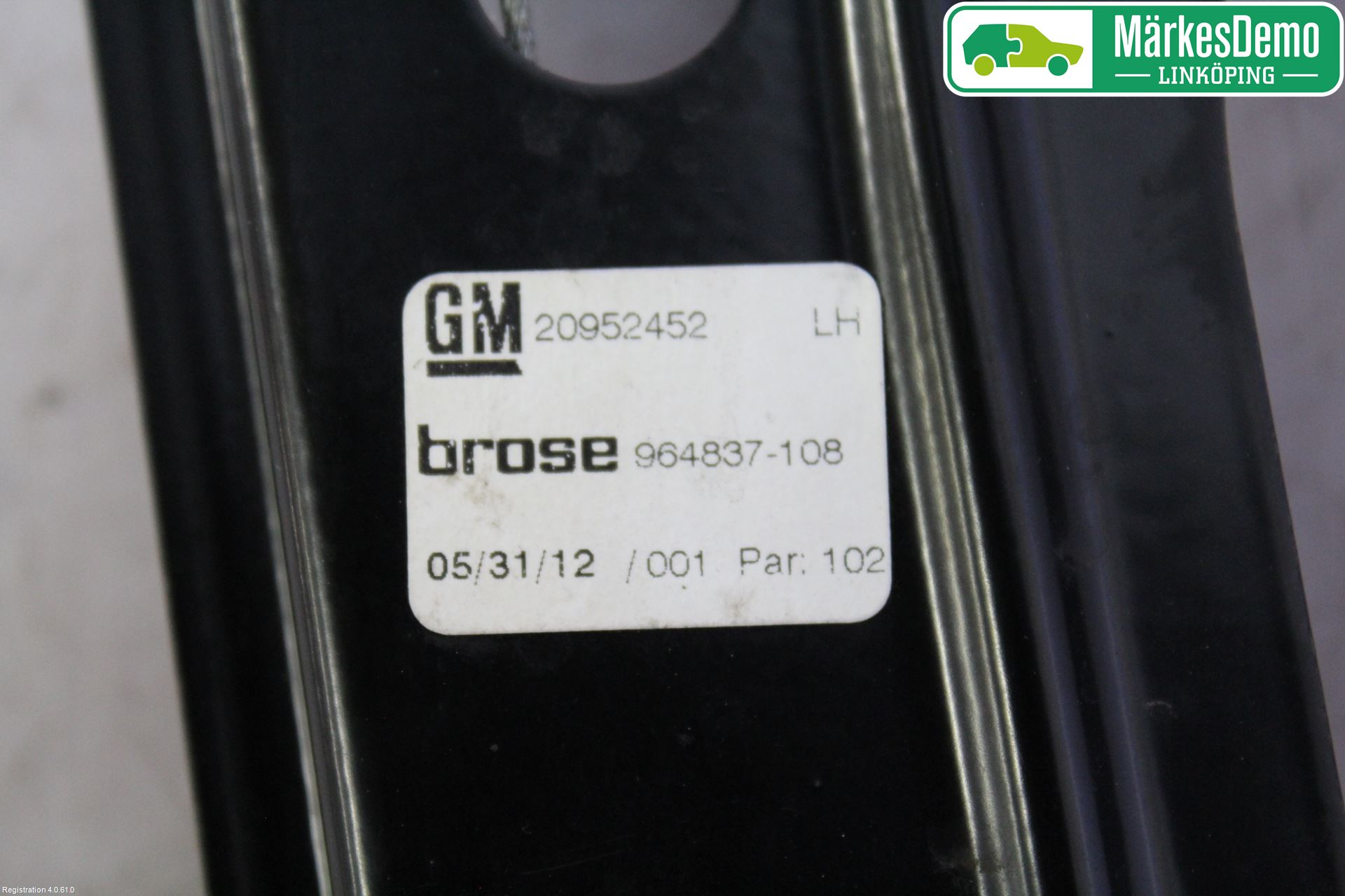 Opel INSIGNIA 09-16 Vindusheis El Komp