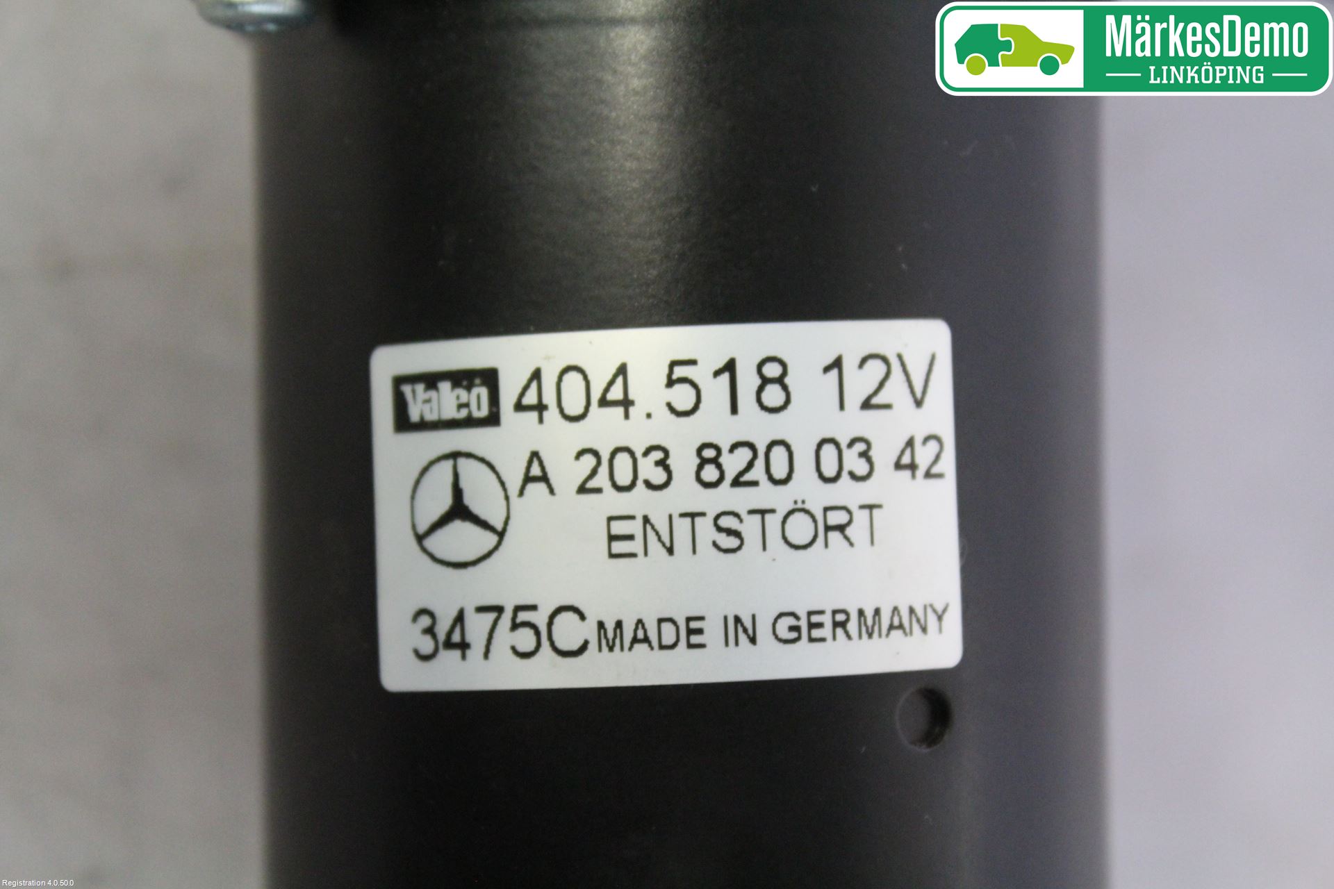 Mercedes-Benz MB C (203) 00-07 Viskermotor Frontrute