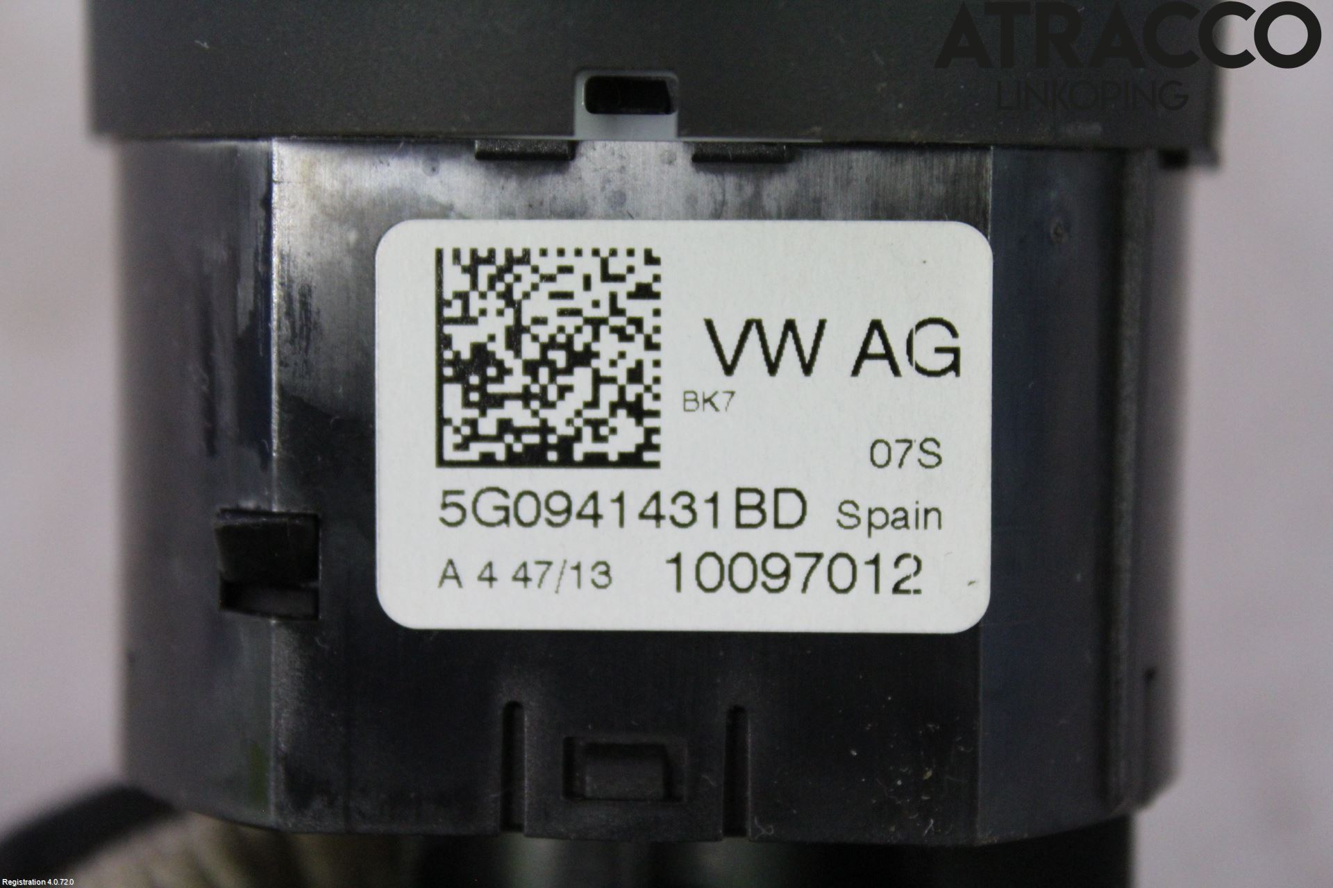 Volkswagen VW GOLF / E-GOLF VII 13-20 Bryter Hovedlys