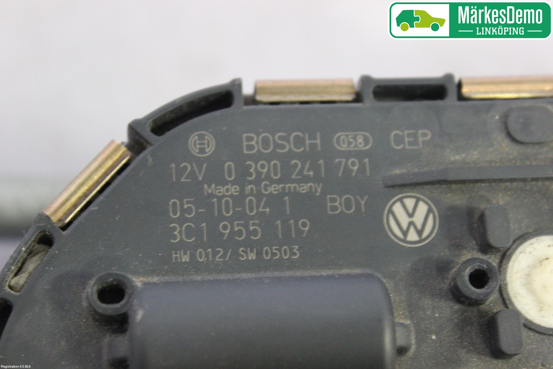 Volkswagen VW PASSAT 05-11 Viskeroverføring Frontrute
