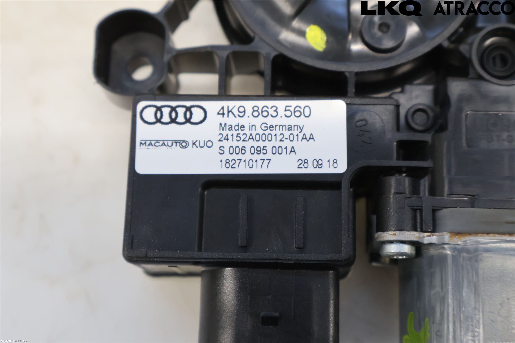 Audi A6 F2/C8 19- Innr Innsyn Beskytelse Stv