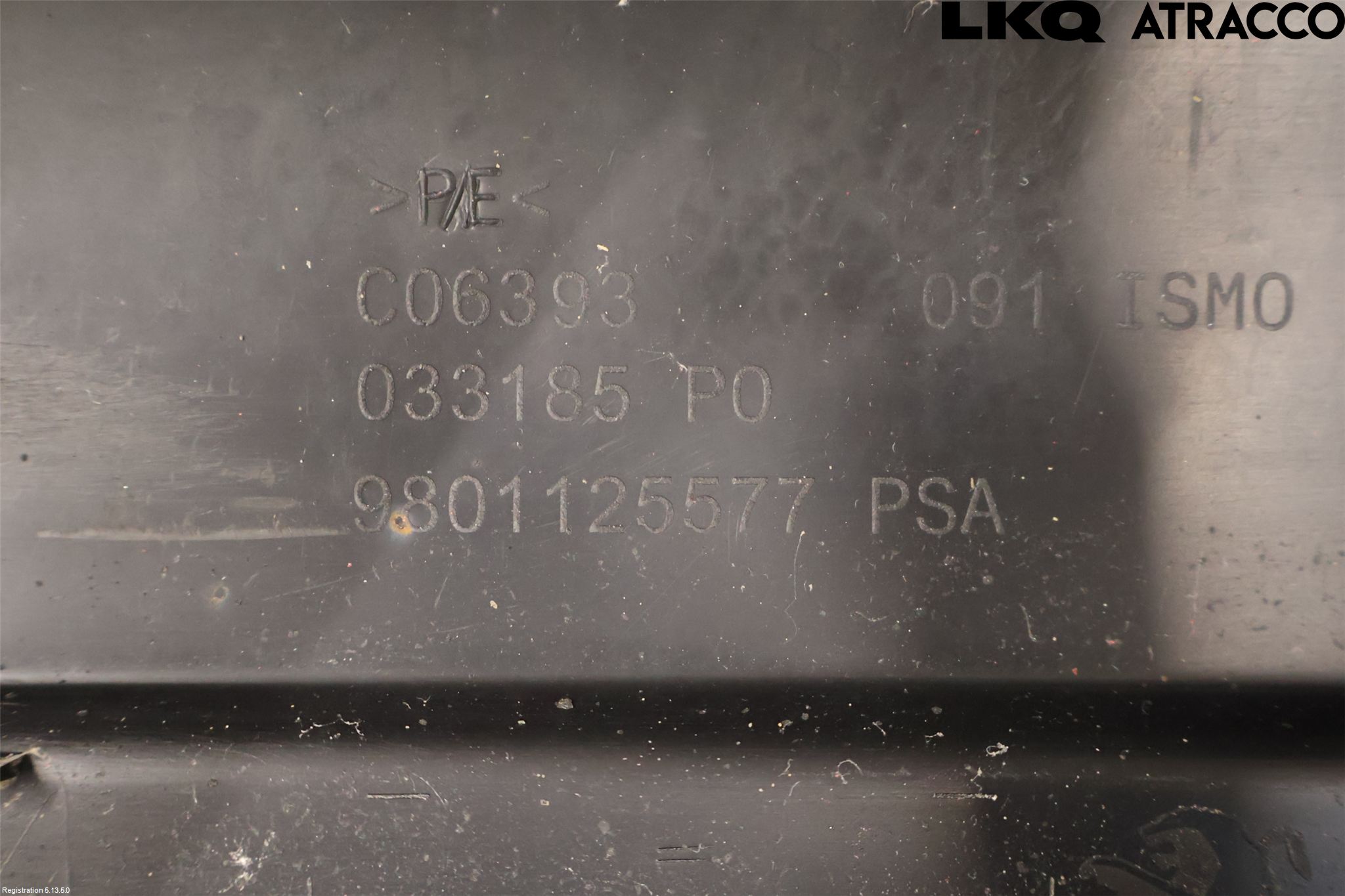 Peugeot 2008 13-20 Støtfanger Bak Overtrekk