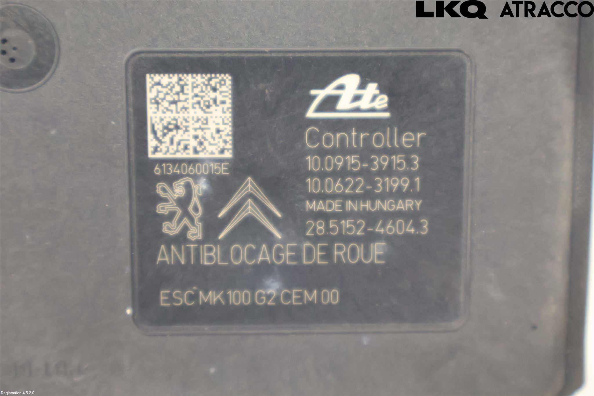 Peugeot 2008 13-20 Abs Hydraulikkaggregat