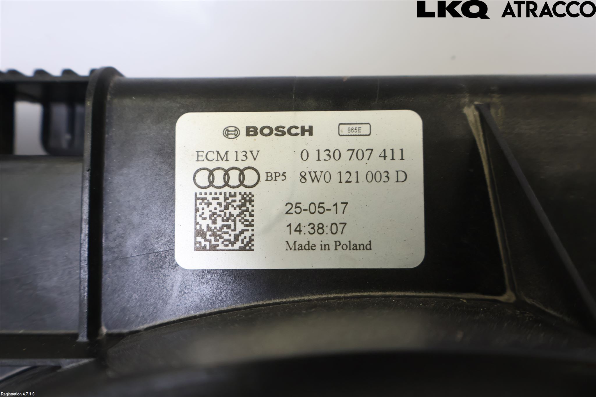 Audi Q7/SQ7 Kjølevifte-Radiator Hus-Kåpe