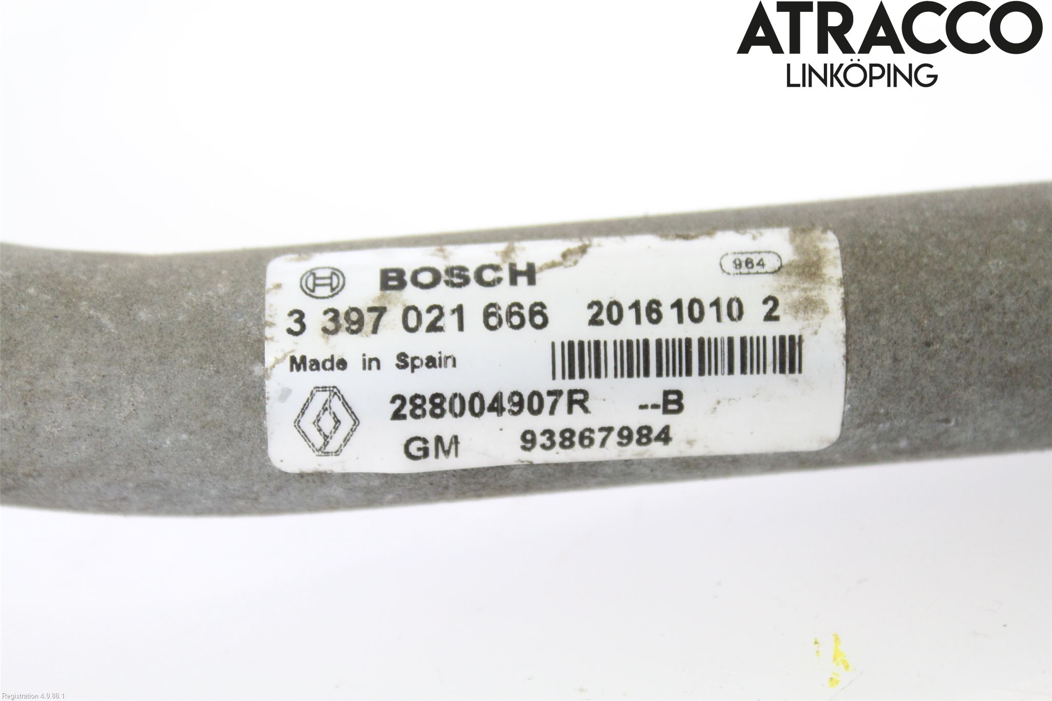Opel VIVARO 15-19 Viskeroverføring Frontrute
