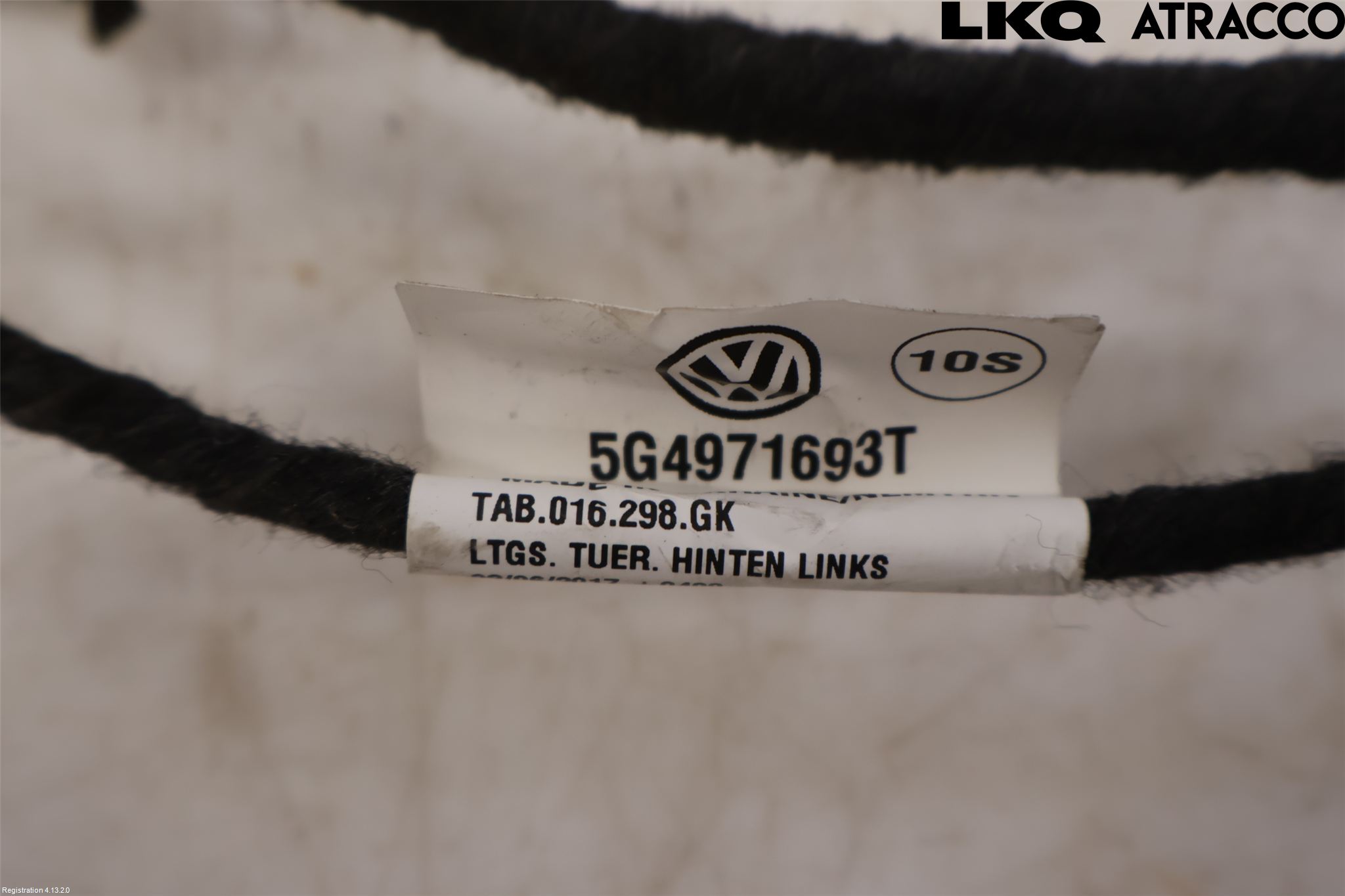 Volkswagen VW GOLF / E-GOLF VII 13-20 Ledningsnett