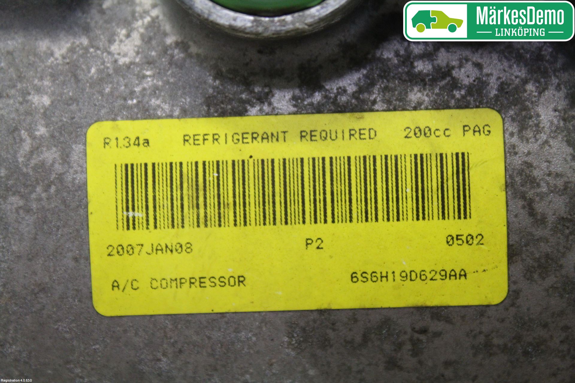 Ford FIESTA     06-08 Varme Ac Kompressor