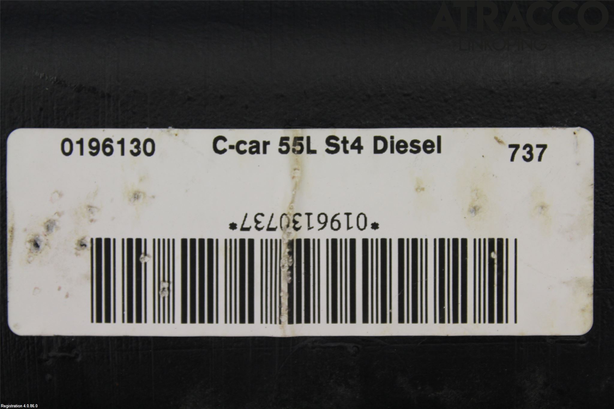 Volvo V50 08-12 Drivstofftank Diesel