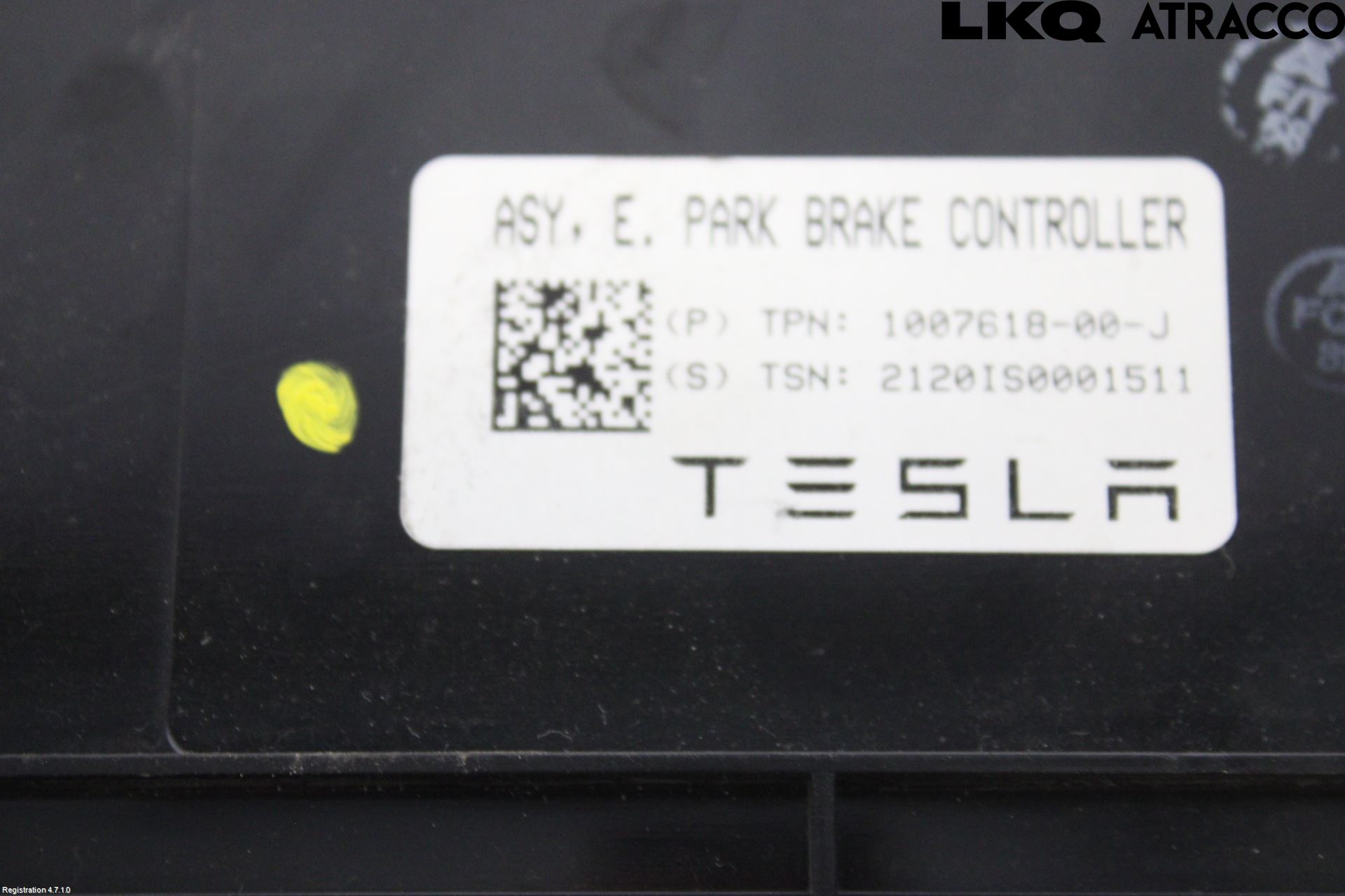 Tesla MODEL S 13- Styreenhet Parkbrems