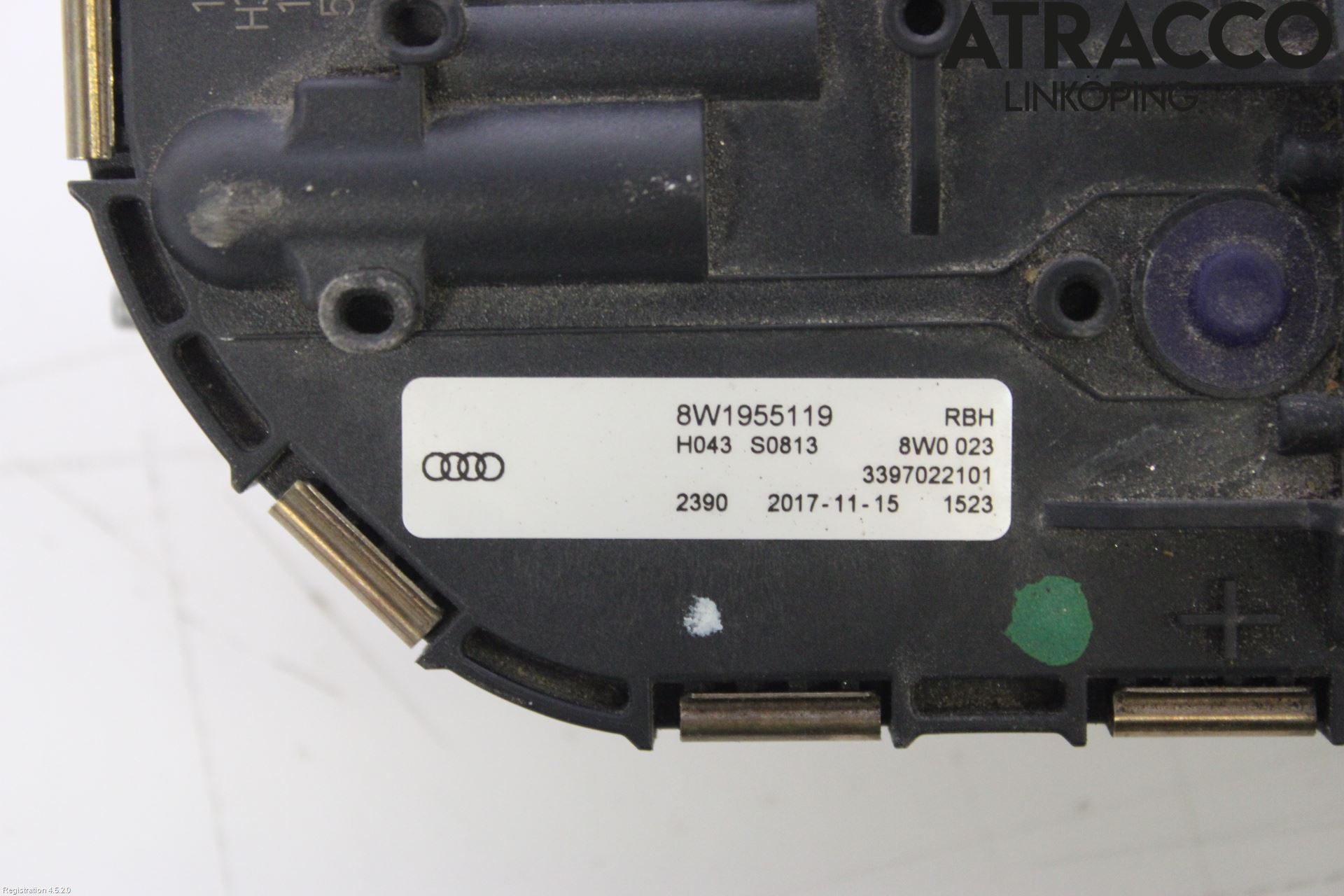 Audi A4/S4 B9 16-19 Viskermotor Frontrute