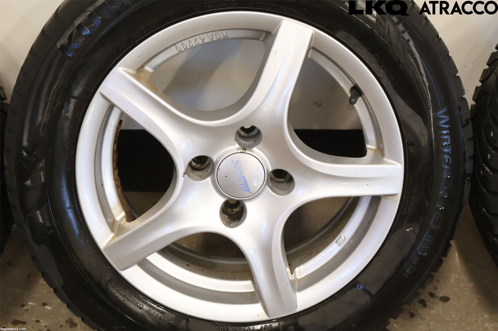 Peugeot PEUGOT 208 16-19 Dekk Vinter På Alu Felg 4Stk