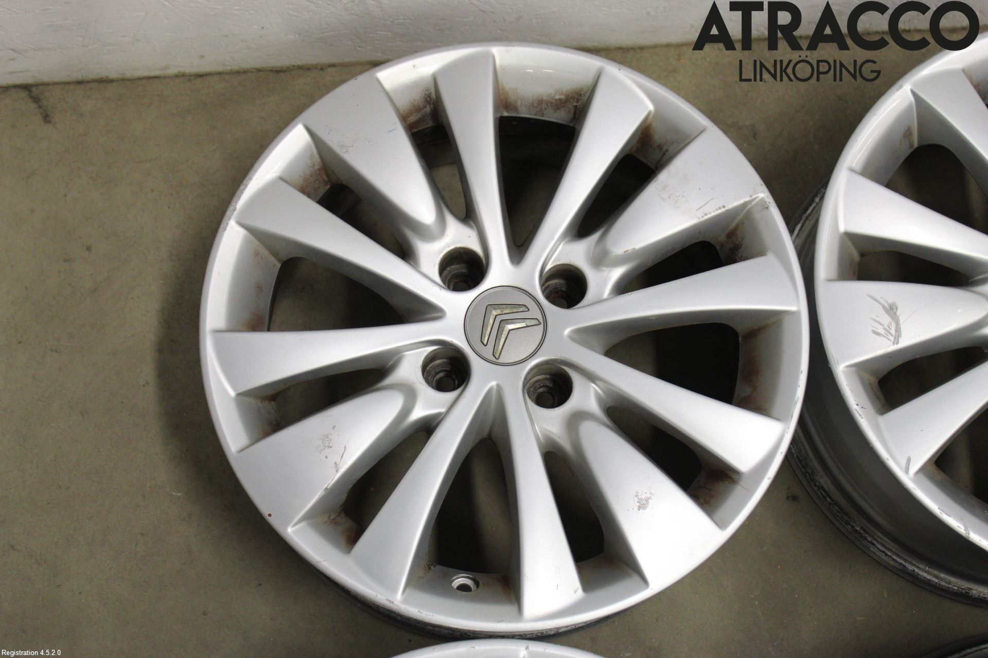 Citroen C4 GRAND PICASSO 07-13 Felg Aluminium Sett 4Stk