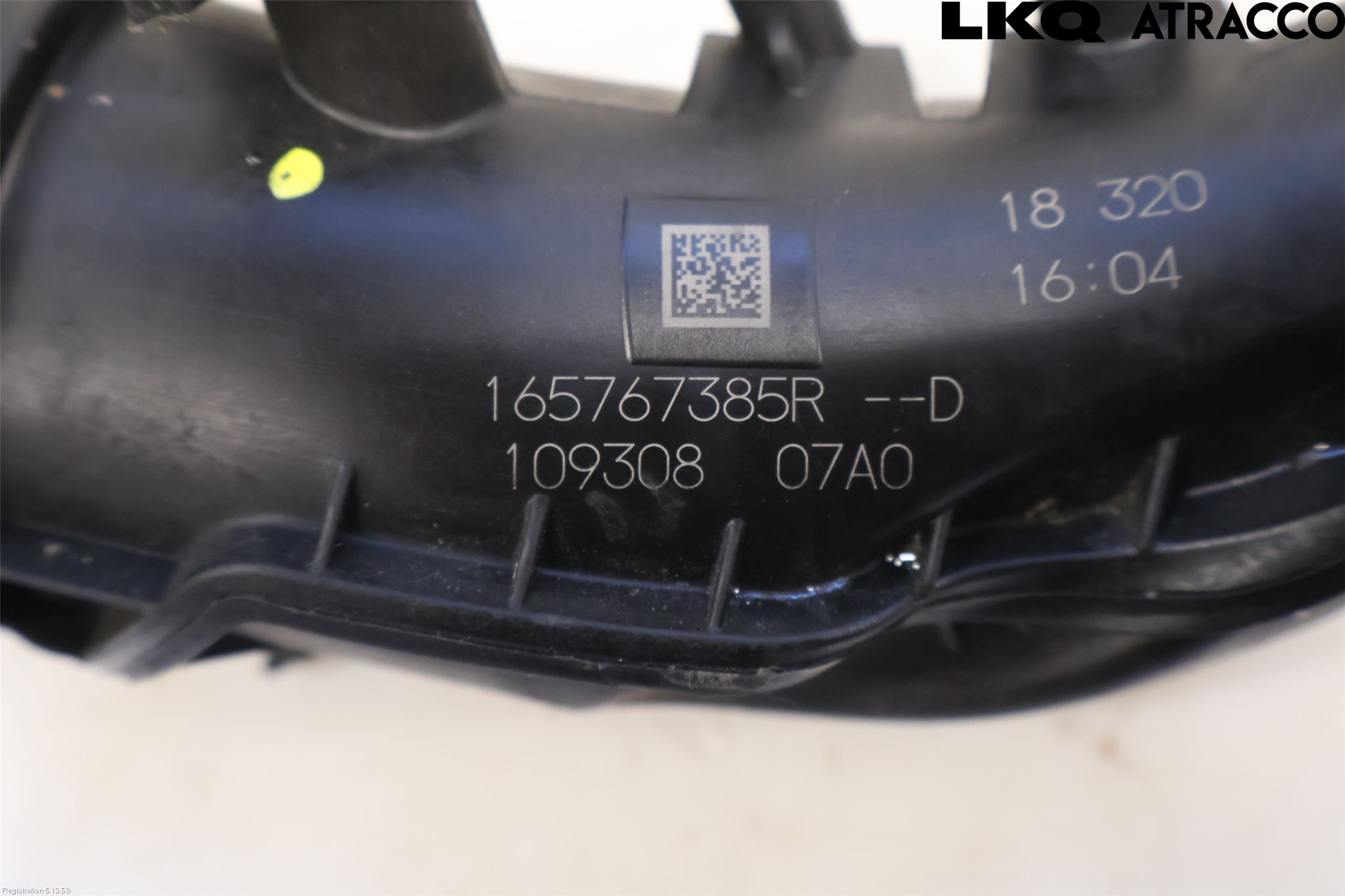 Nissan QASHQAI 17-21 Intercooler Rør-Slange