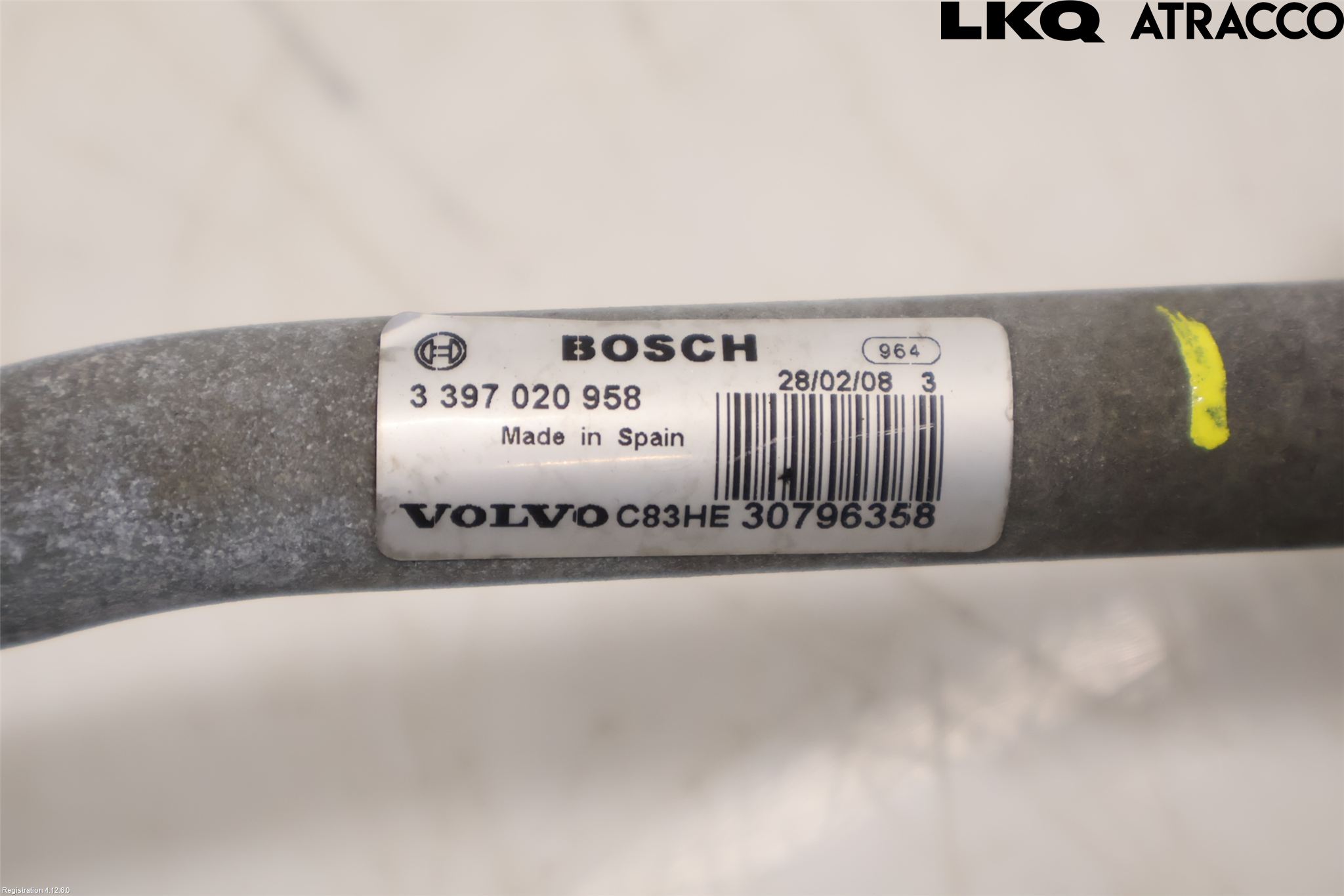 Volvo V70 08-13 Viskermotor Frontrute