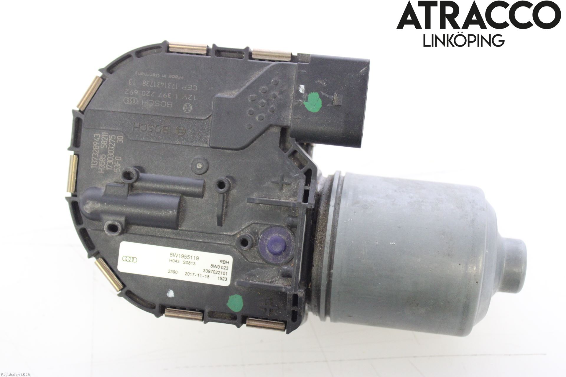Audi A4/S4 B9 16-19 Viskermotor Frontrute