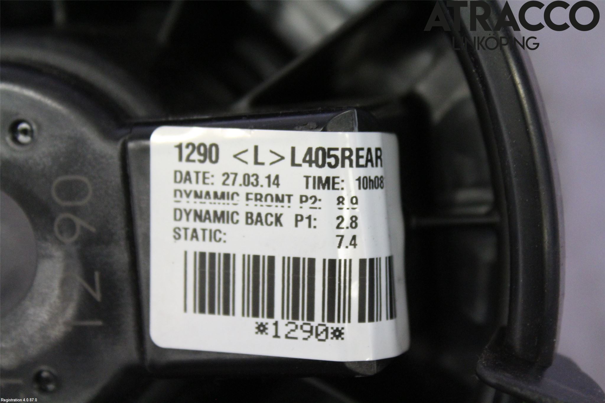 Landrover RANGE ROVER (L405) 13-21 Varmeapparat Viftemotor