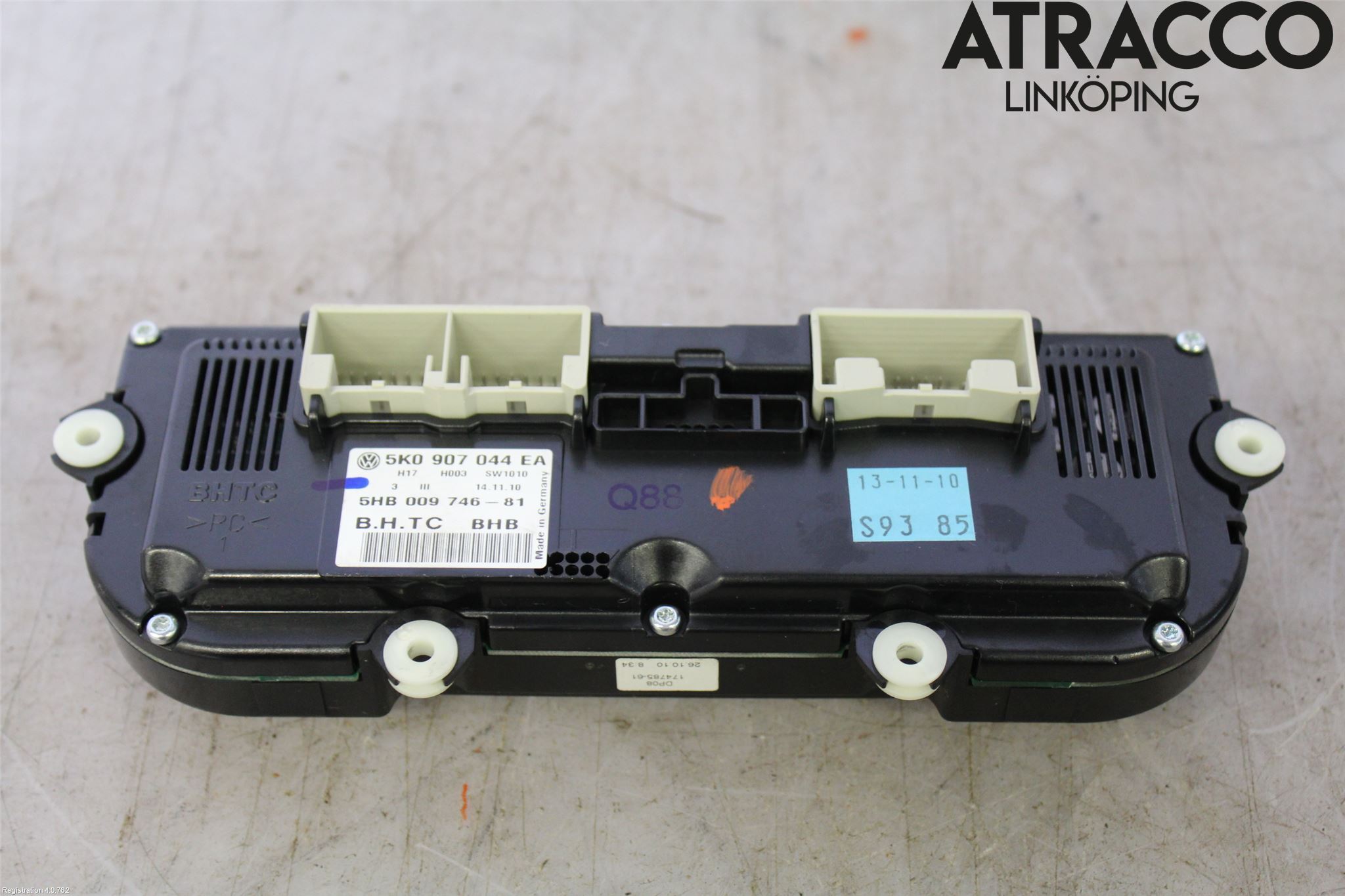 Volkswagen VW TIGUAN 07-16 Varme Ac Betjening-Display