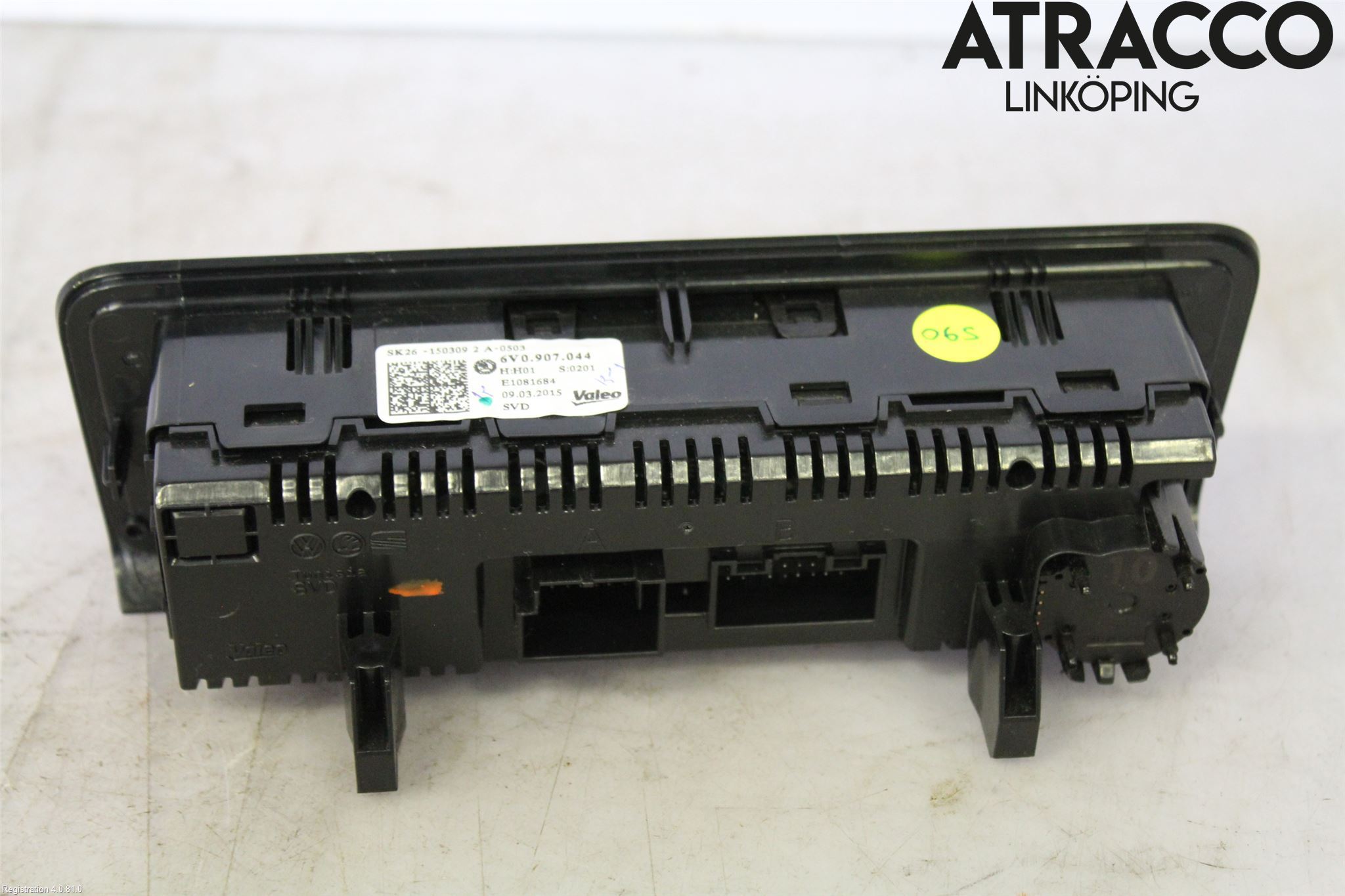 Skoda FABIA 15-21 Varme Ac Betjening-Display