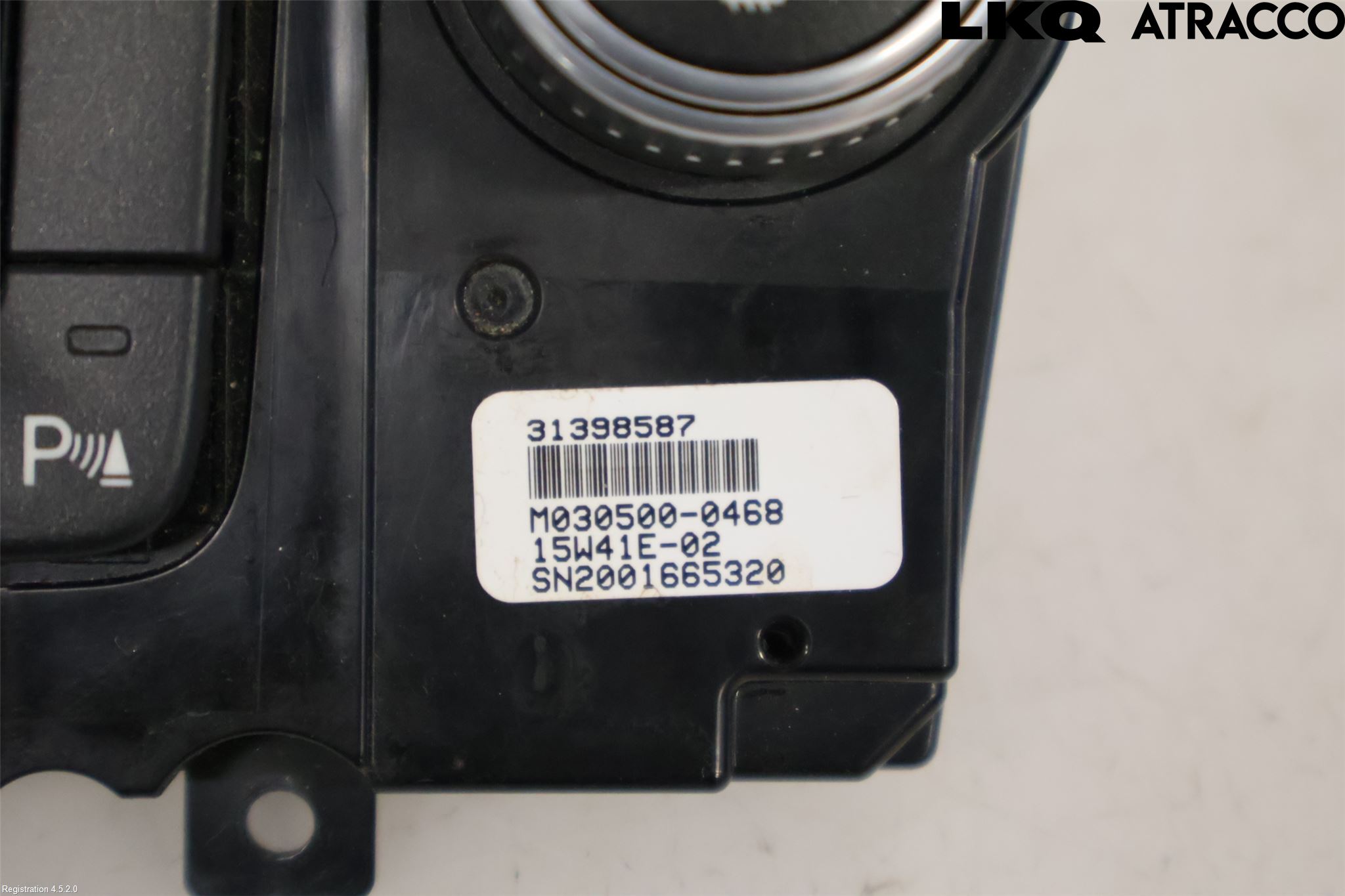 Volvo V60 14-18 Varme Ac Betjening-Display