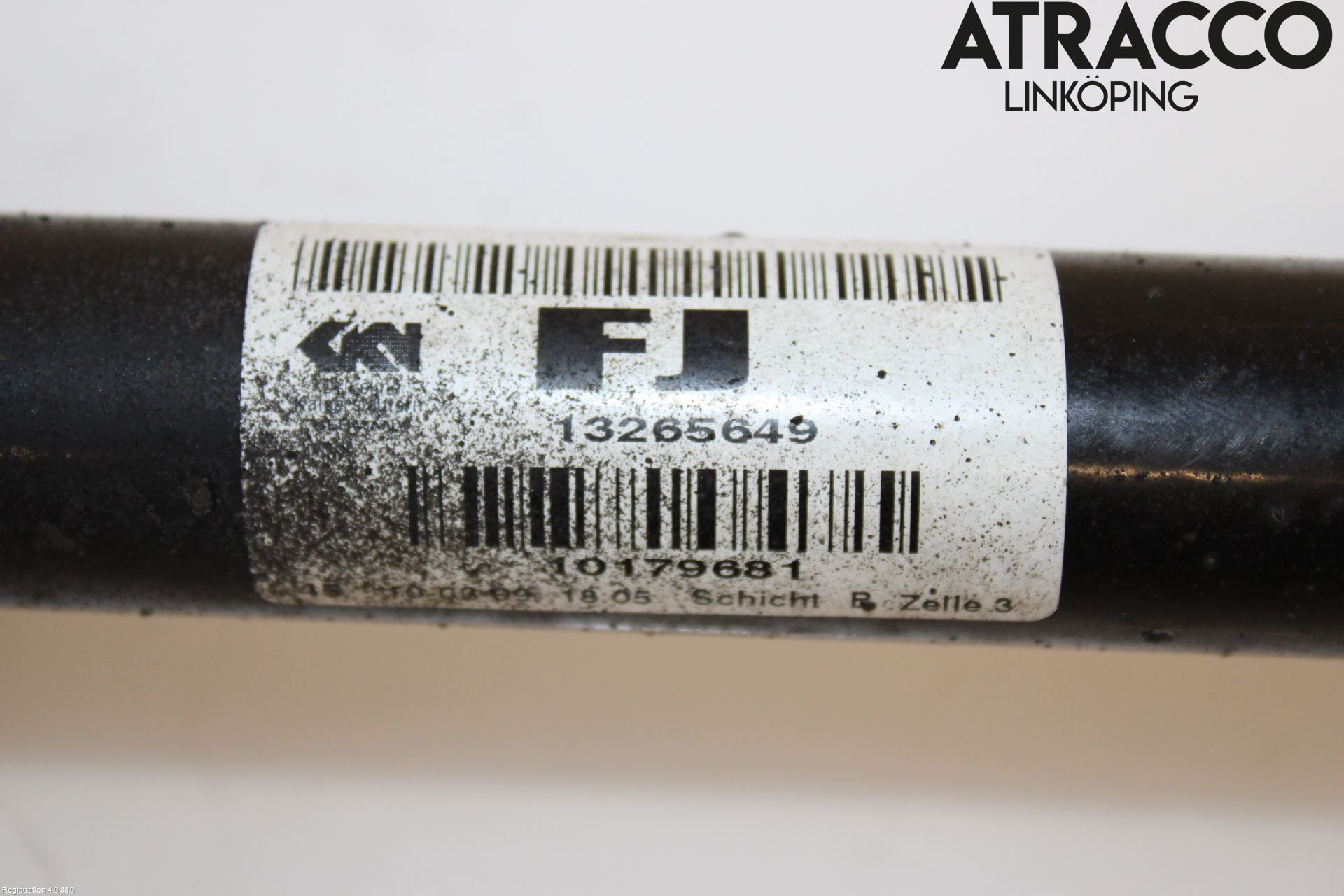 Opel INSIGNIA 09-16 Drivaksel Foran Kompl Venstre