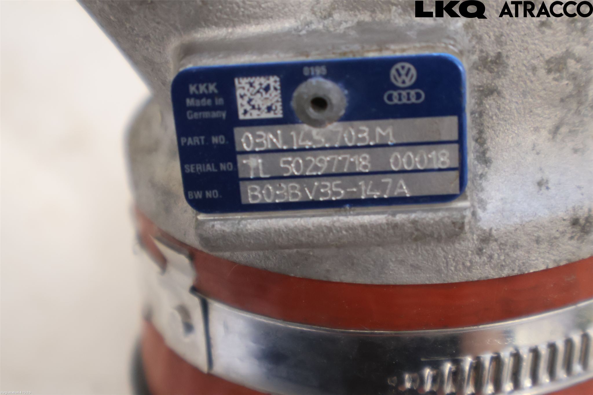 Volkswagen VW TRANSP/CARAVELLE (T6) 16-22 Inns Gummibelg - Slange