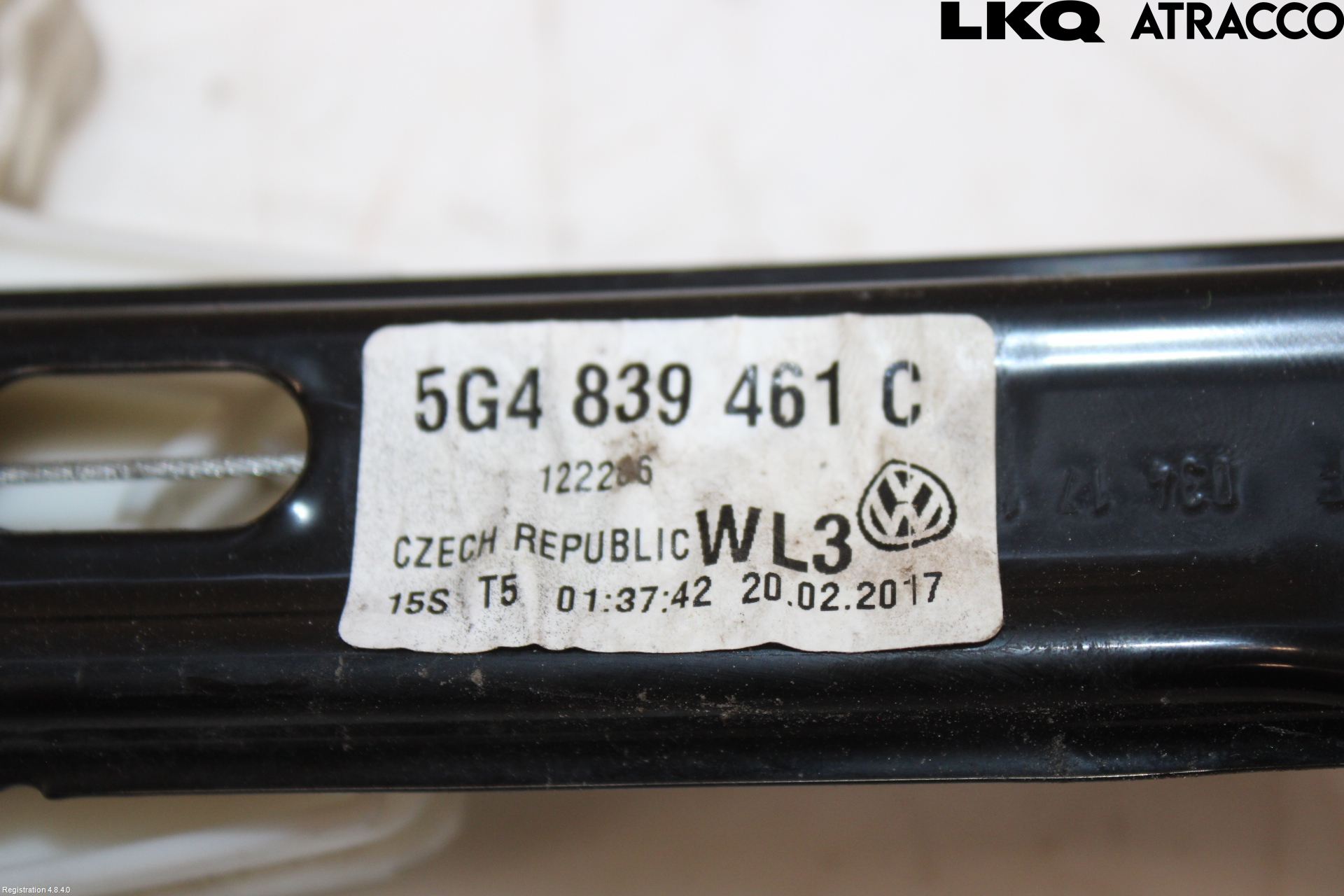 Volkswagen VW GOLF / E-GOLF VII 13-20 Vindusheis El Komp