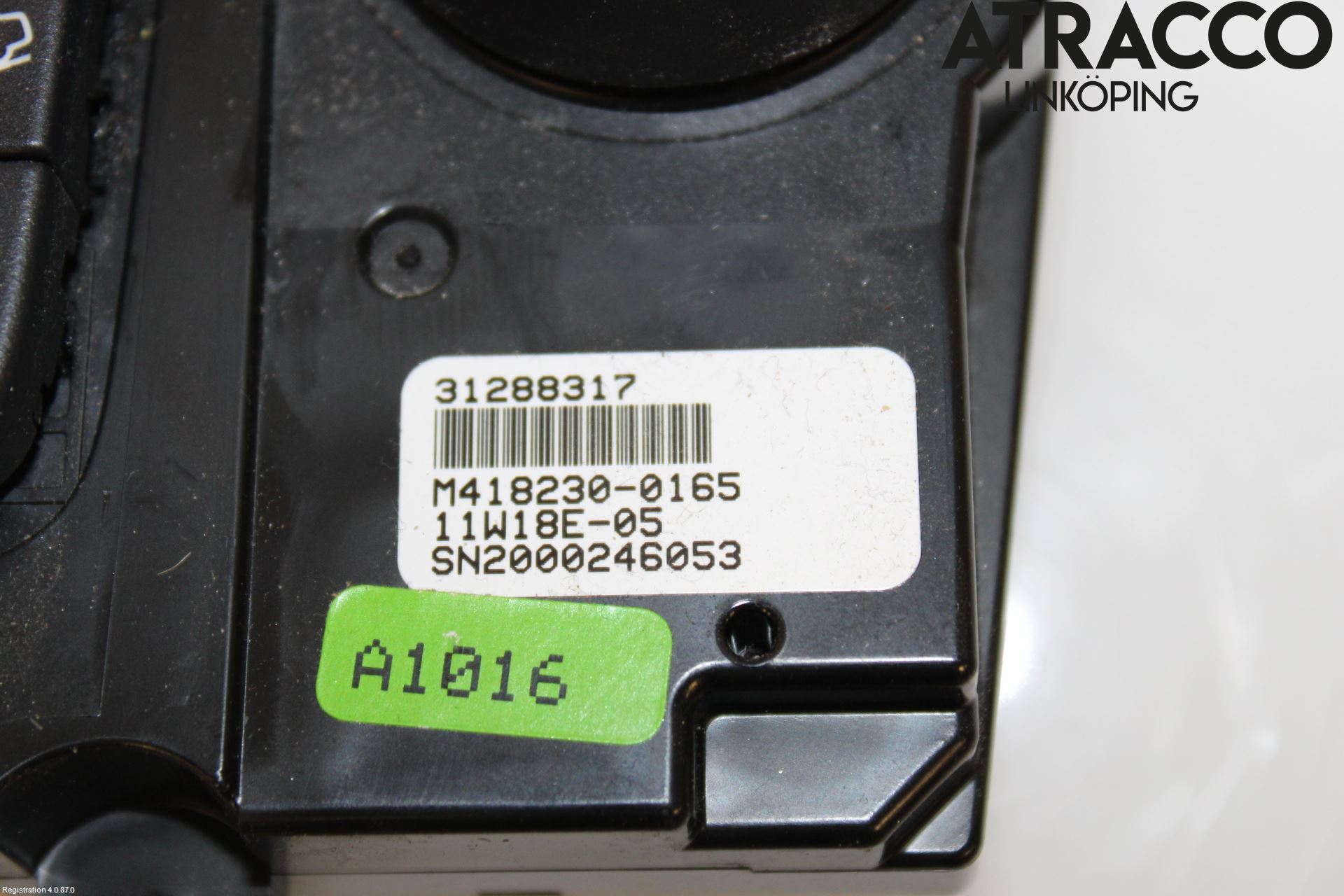 Volvo XC60 09-13 Varme Ac Betjening-Display