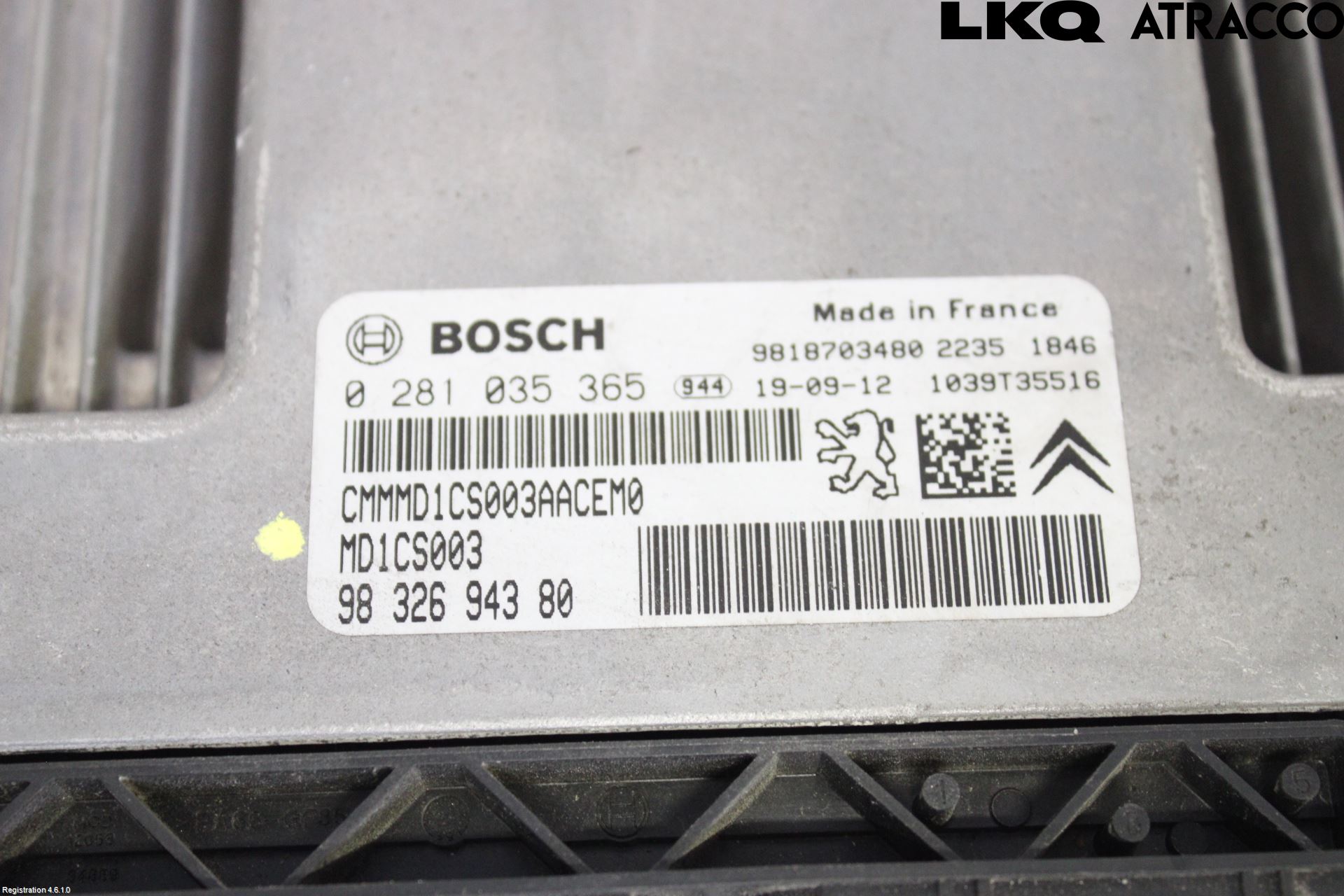 Peugeot 3008 17-24 Styreenhet Dieselpumpe