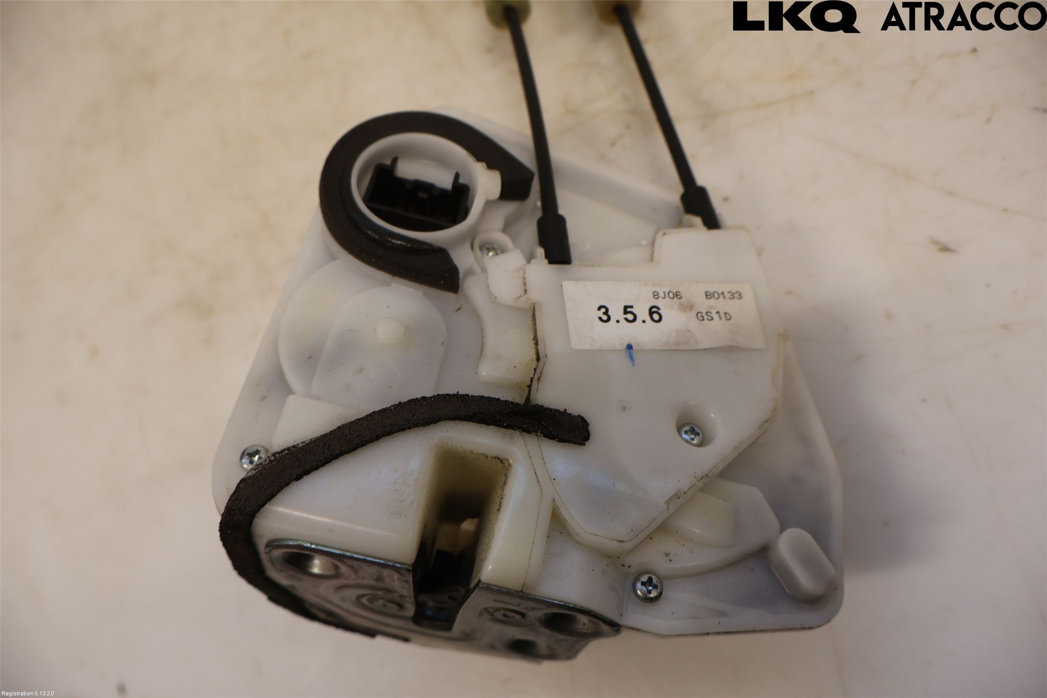 Mazda 6 08-13 Dørlås - Låsekasse