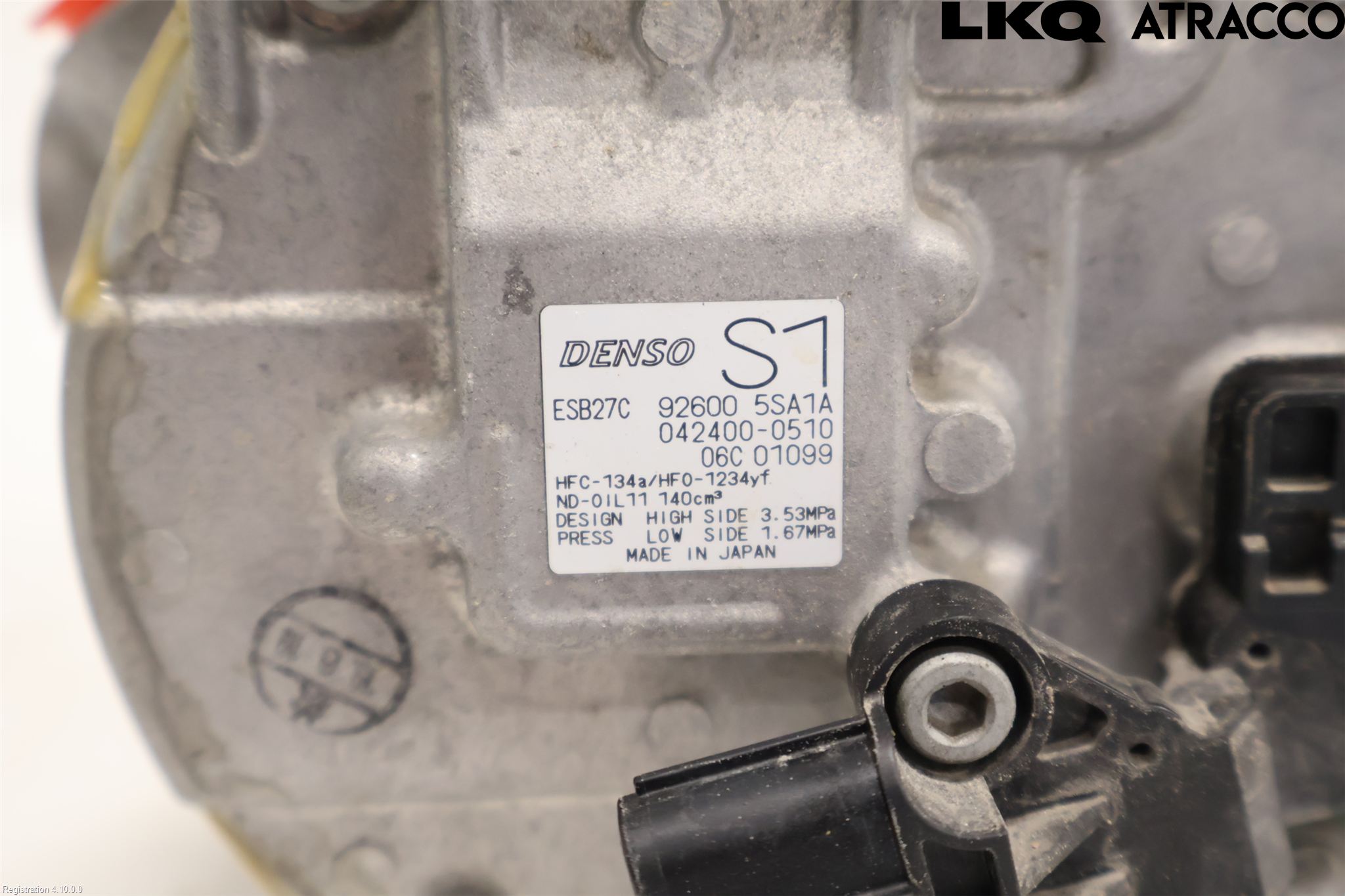 Nissan LEAF 18- Varme Ac Kompressor