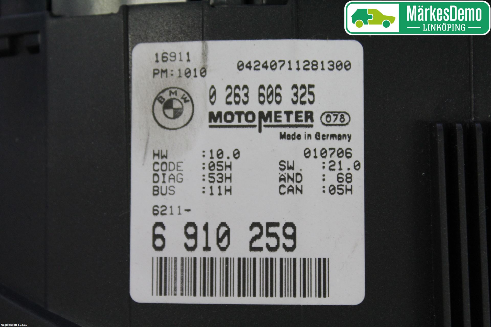 BMW 3 E46      98-05 Instr Kombinert