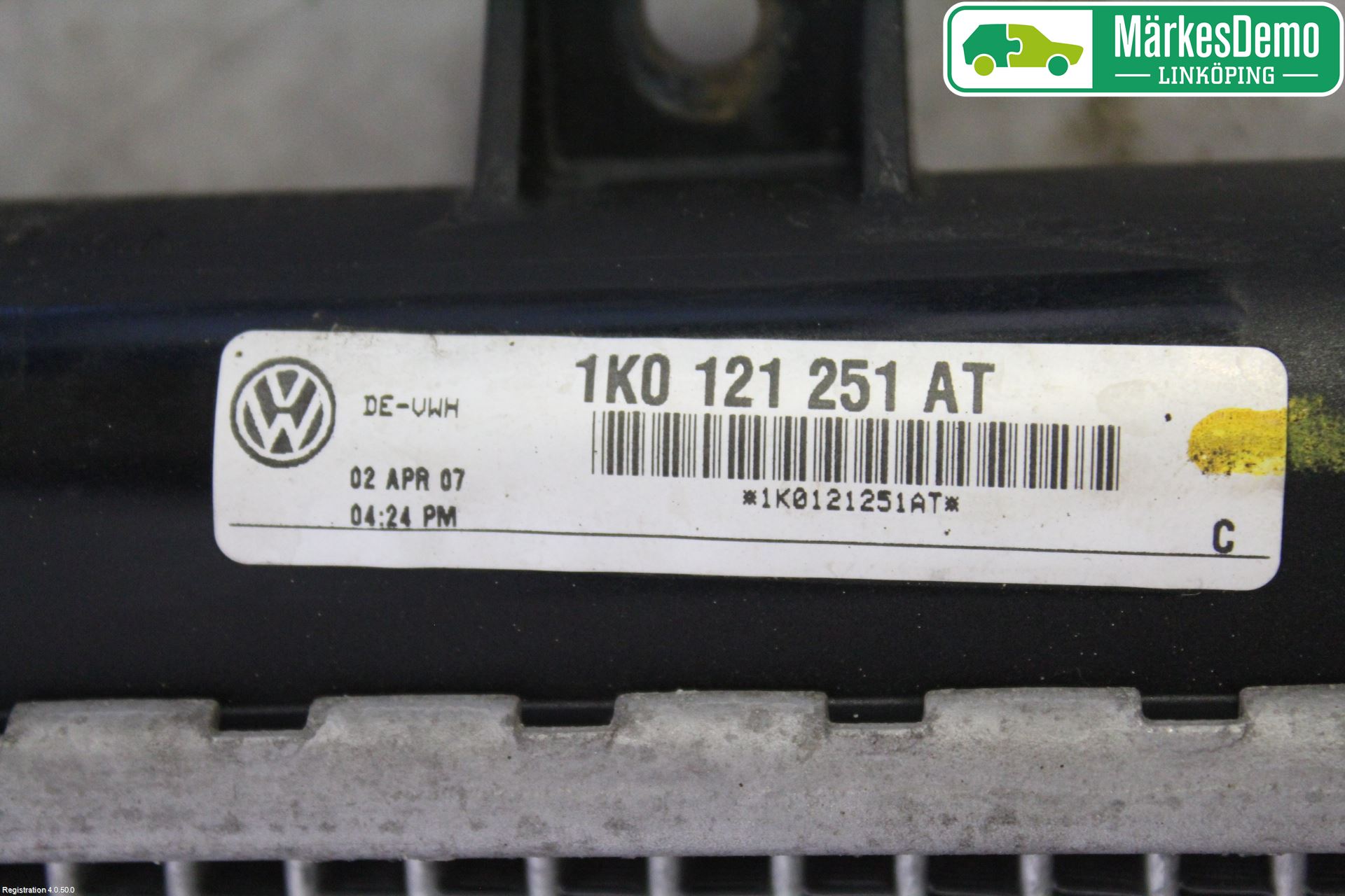 Volkswagen VW GOLF PLUS/CROSS GOLF 04-14 Radiator Automat