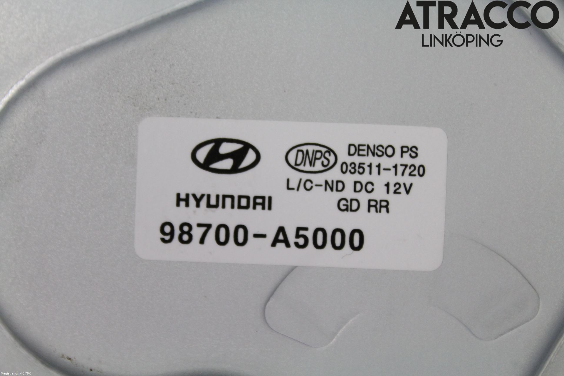 Hyundai i30 GD 13-17 Viskermotor Bakluke