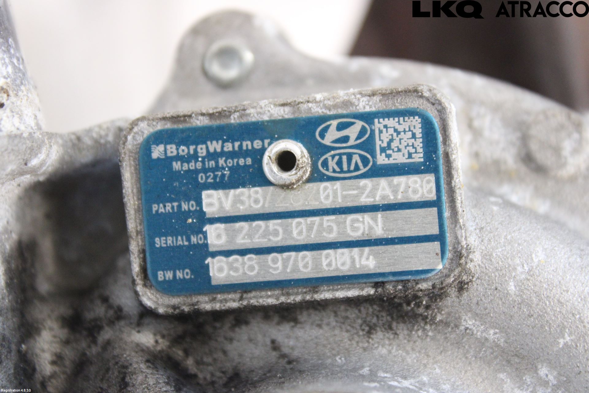 Kia SOUL 09- Turboaggregat