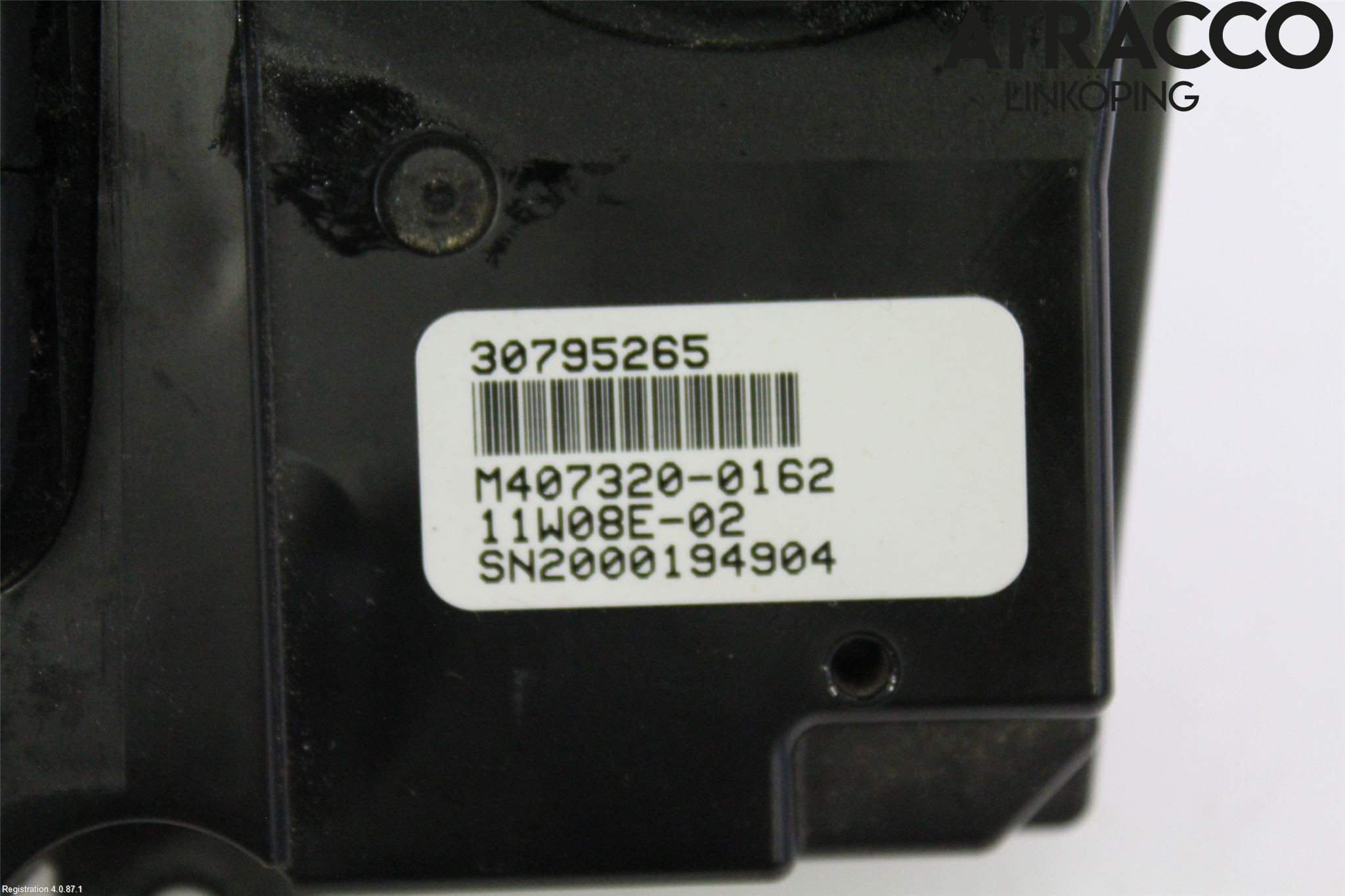 Volvo XC60 09-13 Varme Ac Betjening-Display