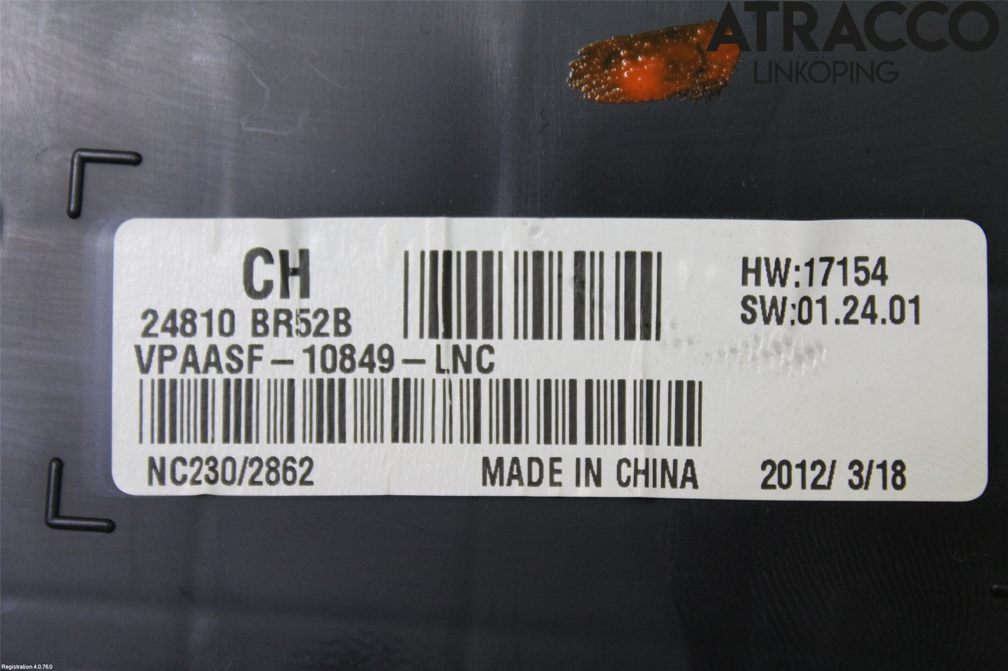 Nissan QASHQAI 10-14 Instr Kombinert