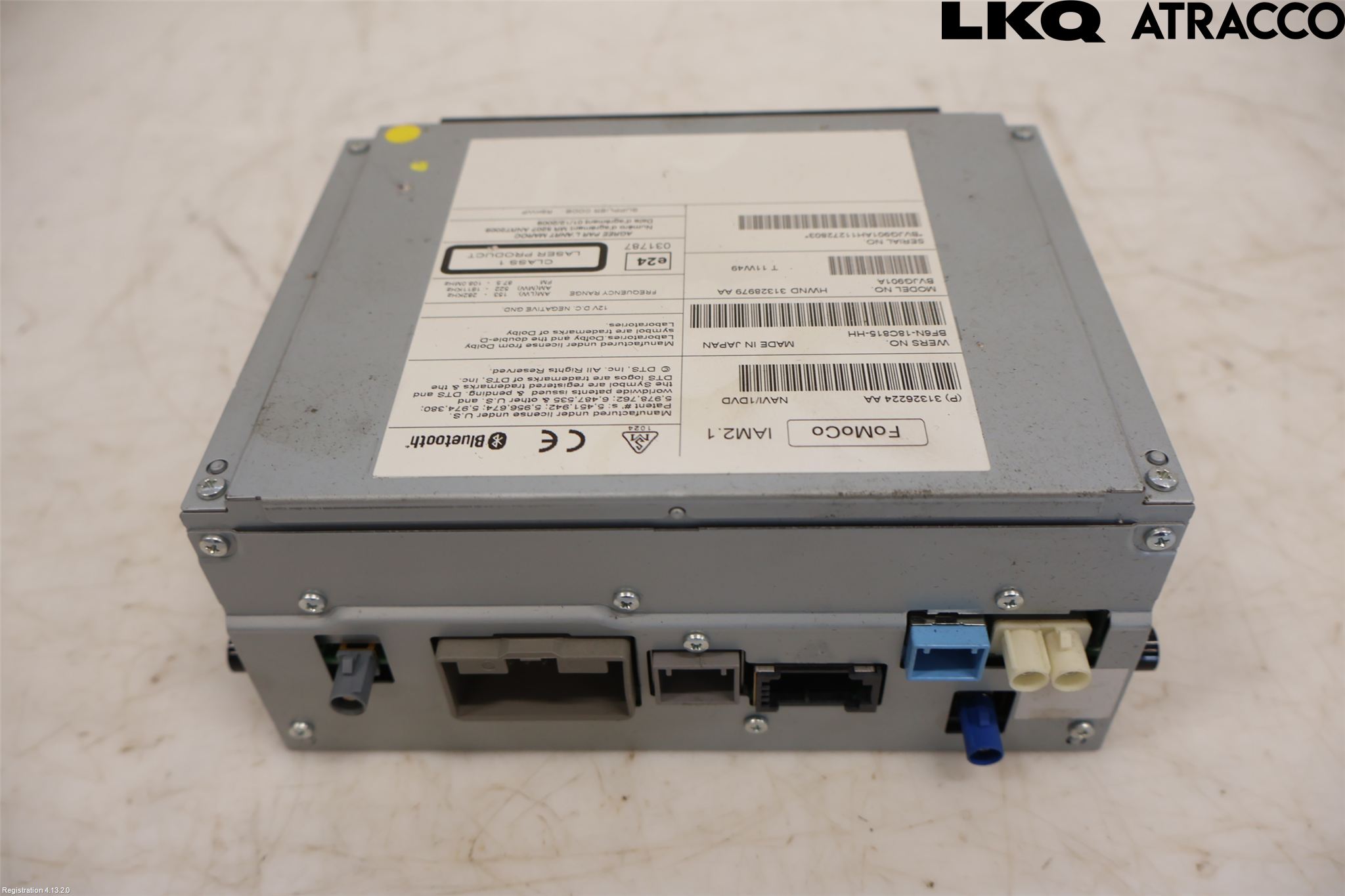 Landrover LAND ROVER RANGE ROVER EVOQUE (L538) 11-18 Stereo Radio Med Cd