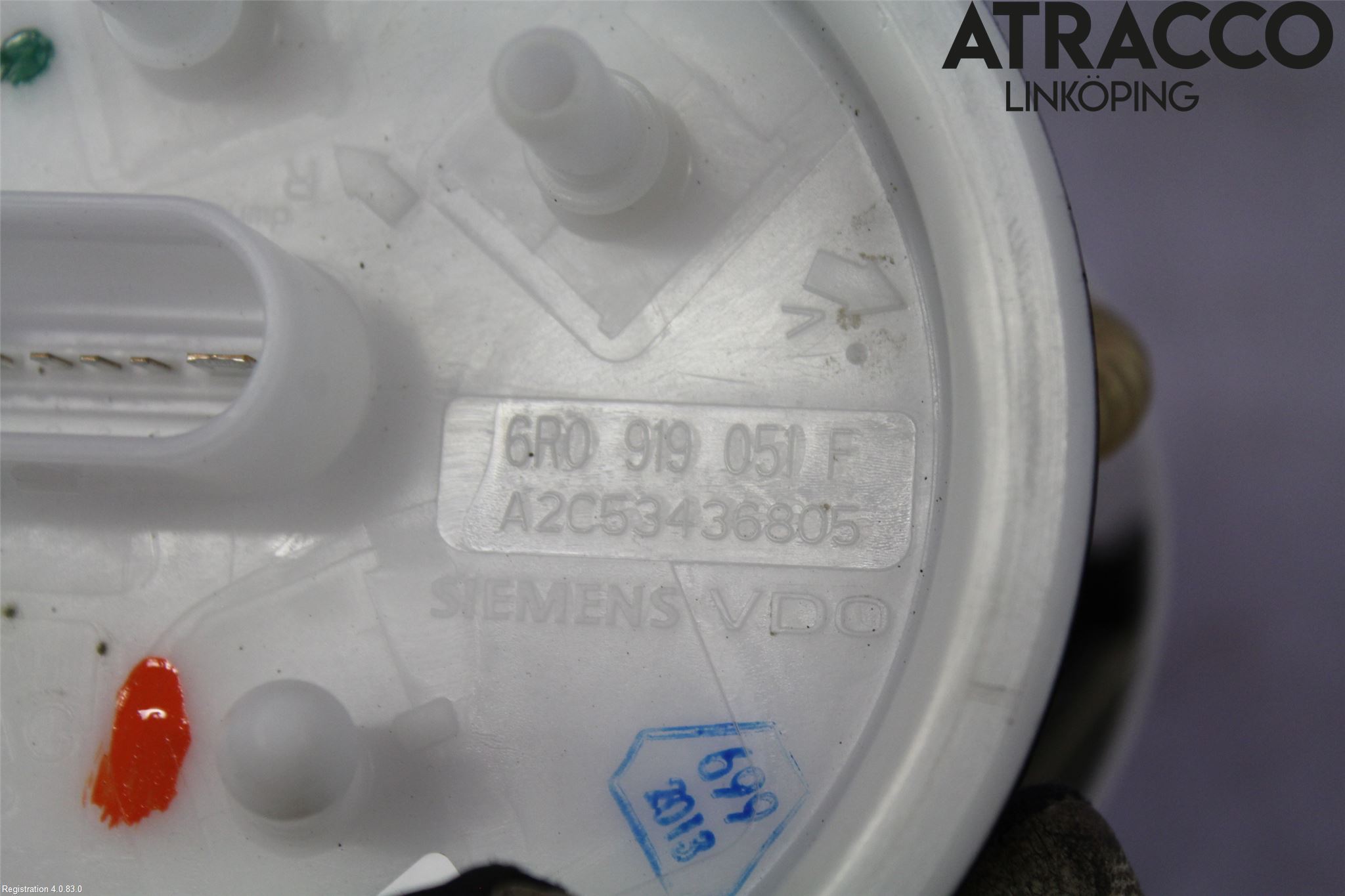 Volkswagen VW POLO 10-17 Drivstoffpumpe Fødepumpe El