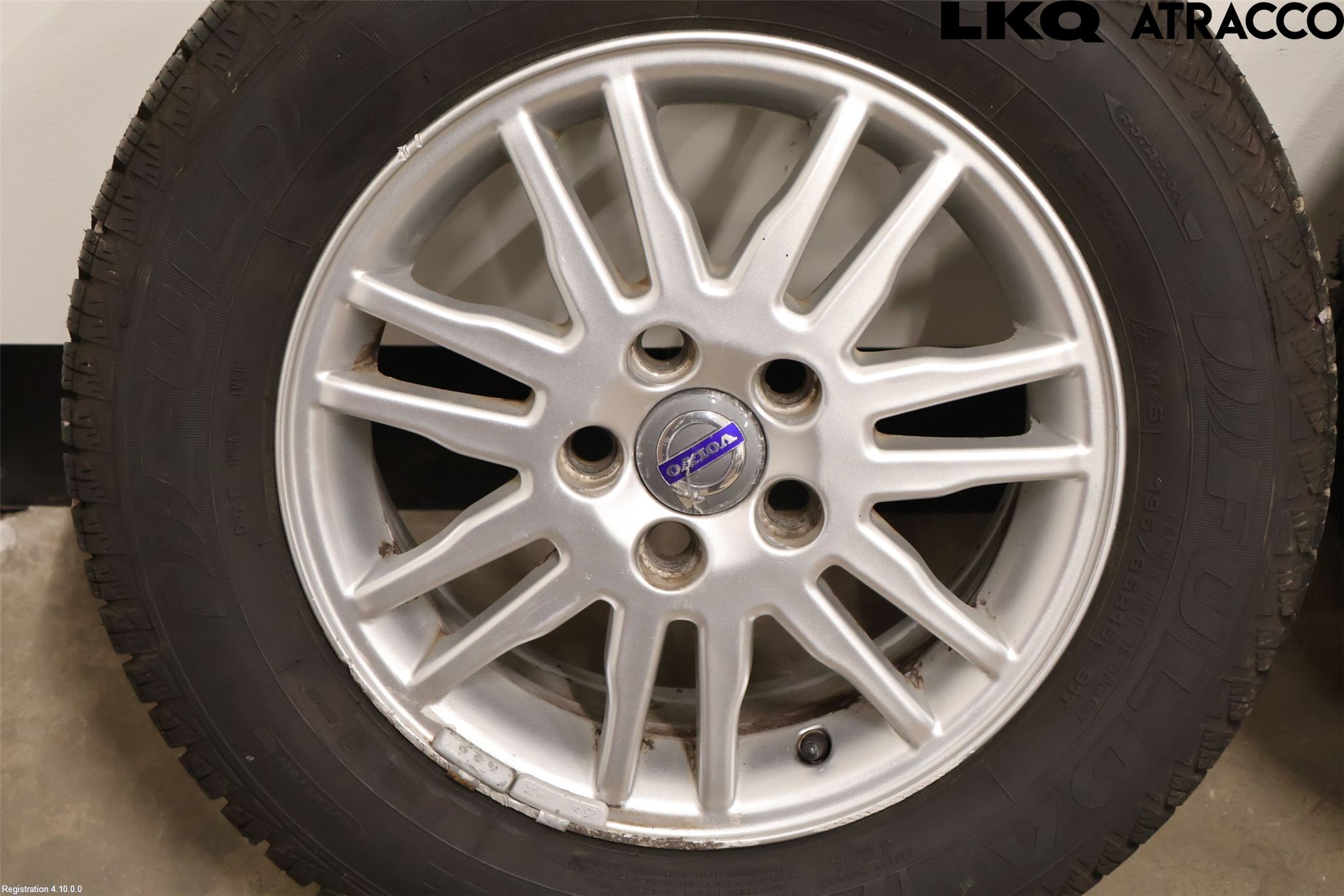 Volvo V50 04-07 Dekk Vinter På Alu Felg 4Stk