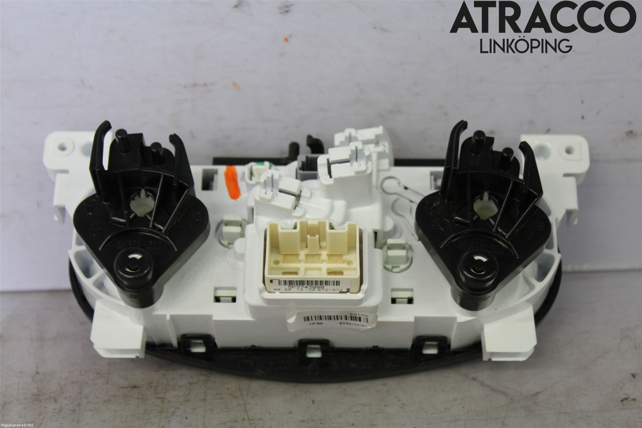 Dacia DOKKER 13- Varme Ac Betjening-Display