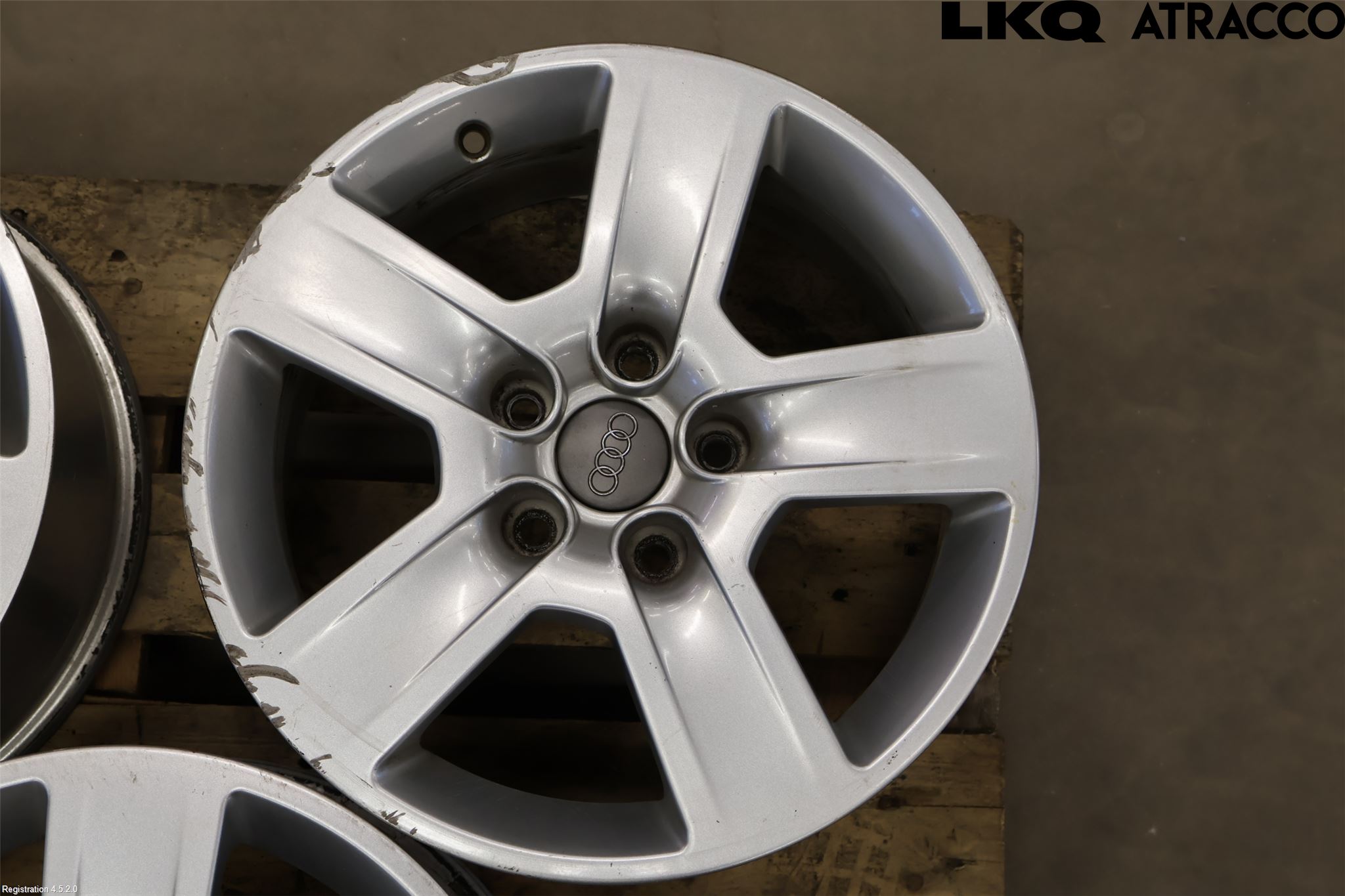 Audi A4/S4 05-07 Felg Aluminium Sett 4Stk