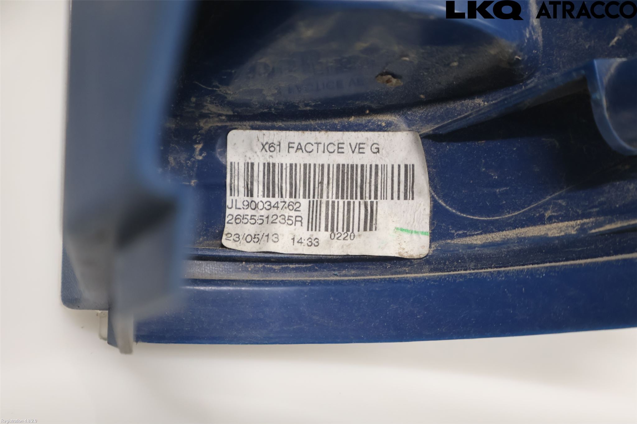 Renault KANGOO II 08-14 Baklykt Venstre
