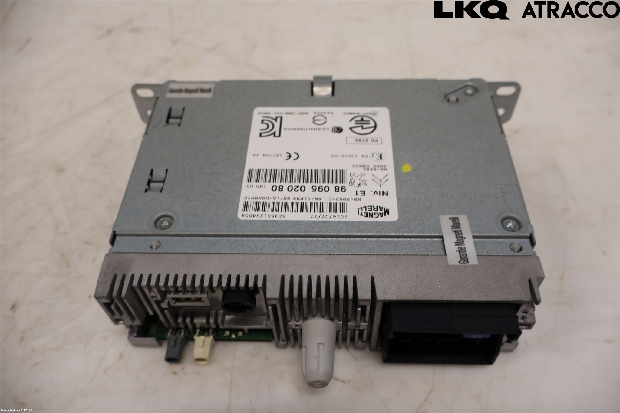 Peugeot 208 12-15 Stereo Radio Med Cd