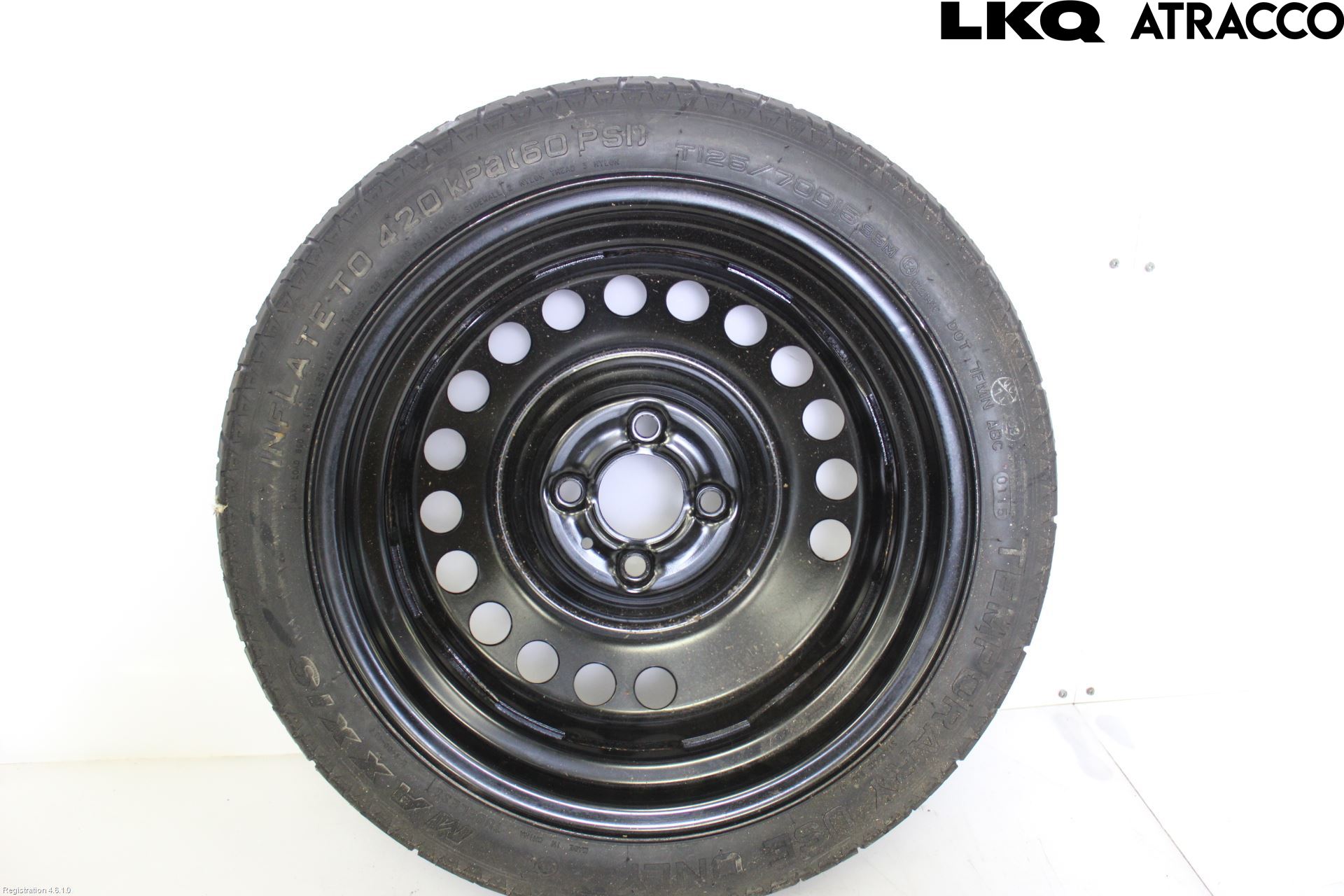 Nissan NOTE E12 14-20 Hjul Reservehjul Minitype