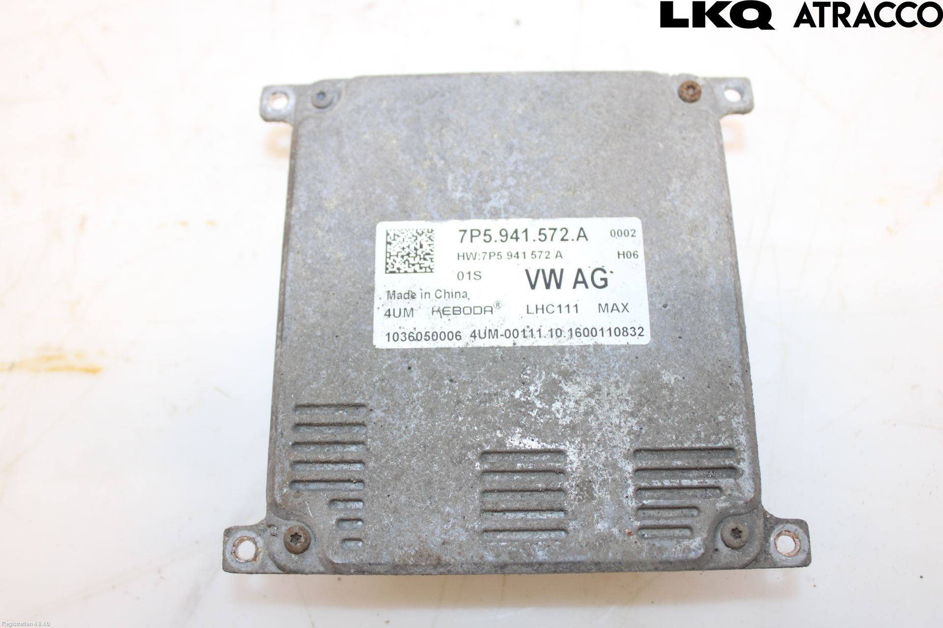 Volkswagen VW GOLF / E-GOLF VII 13-20 Styreenhet Xenon