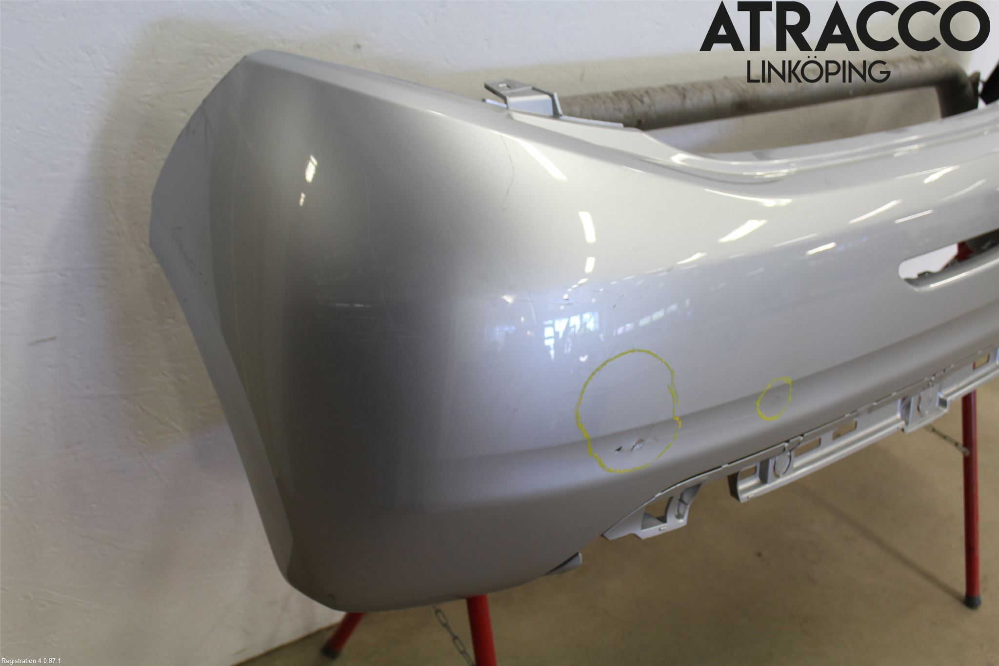 Peugeot 208 12-15 Støtfanger Bak Overtrekk