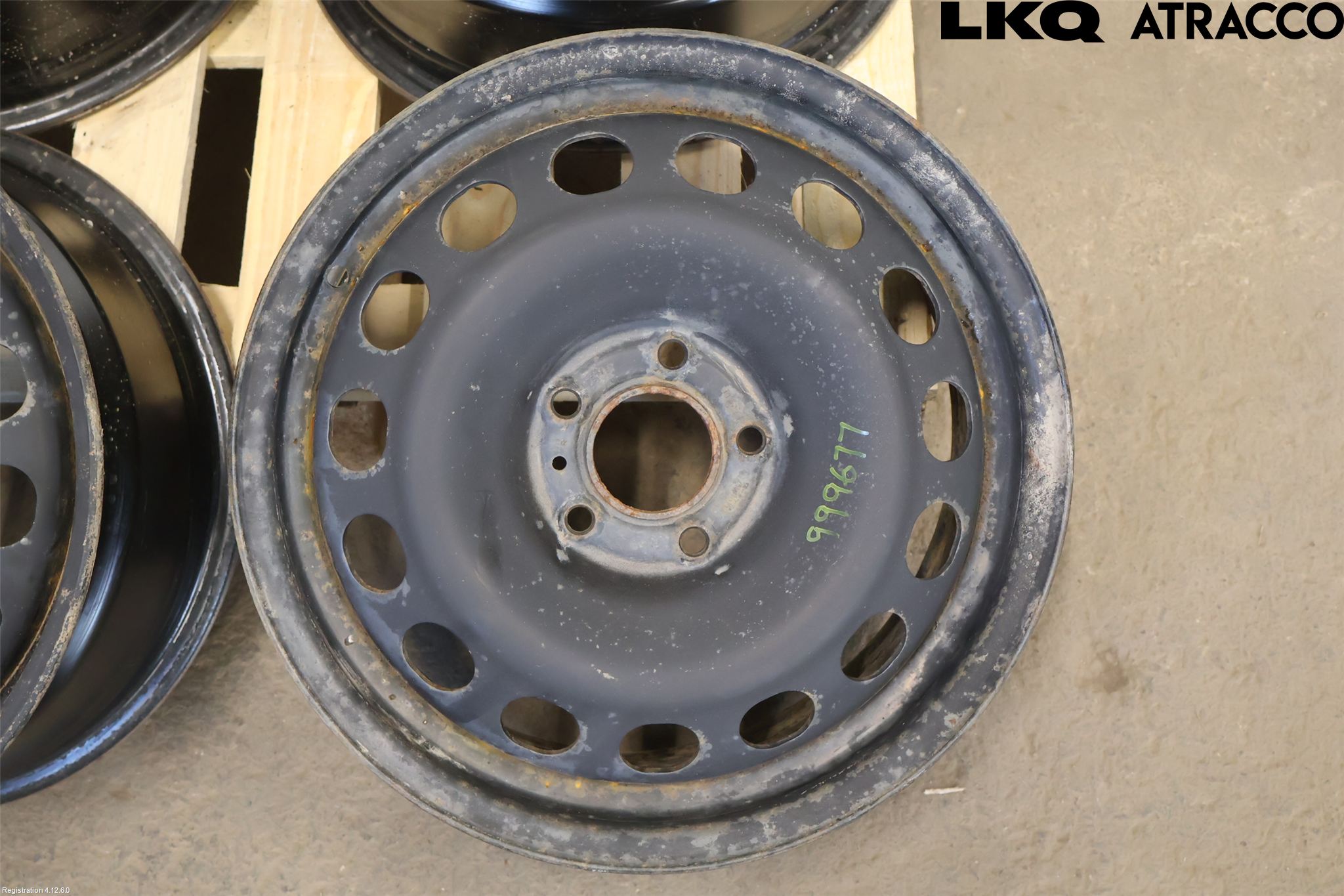 Opel VIVARO 20- Felg Stål Sett 4Stk