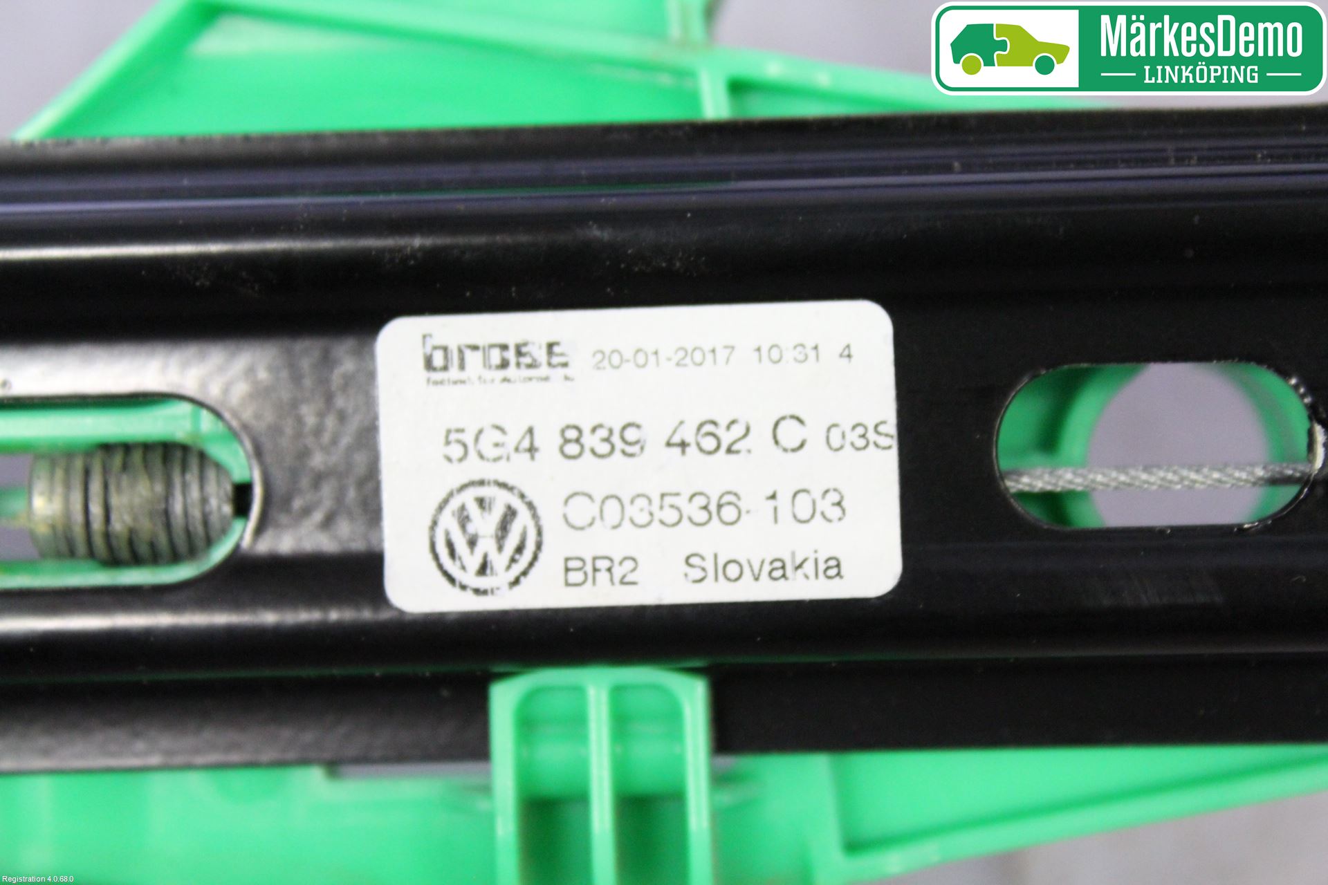 Volkswagen VW GOLF / E-GOLF VII 13-20 Vindusheis